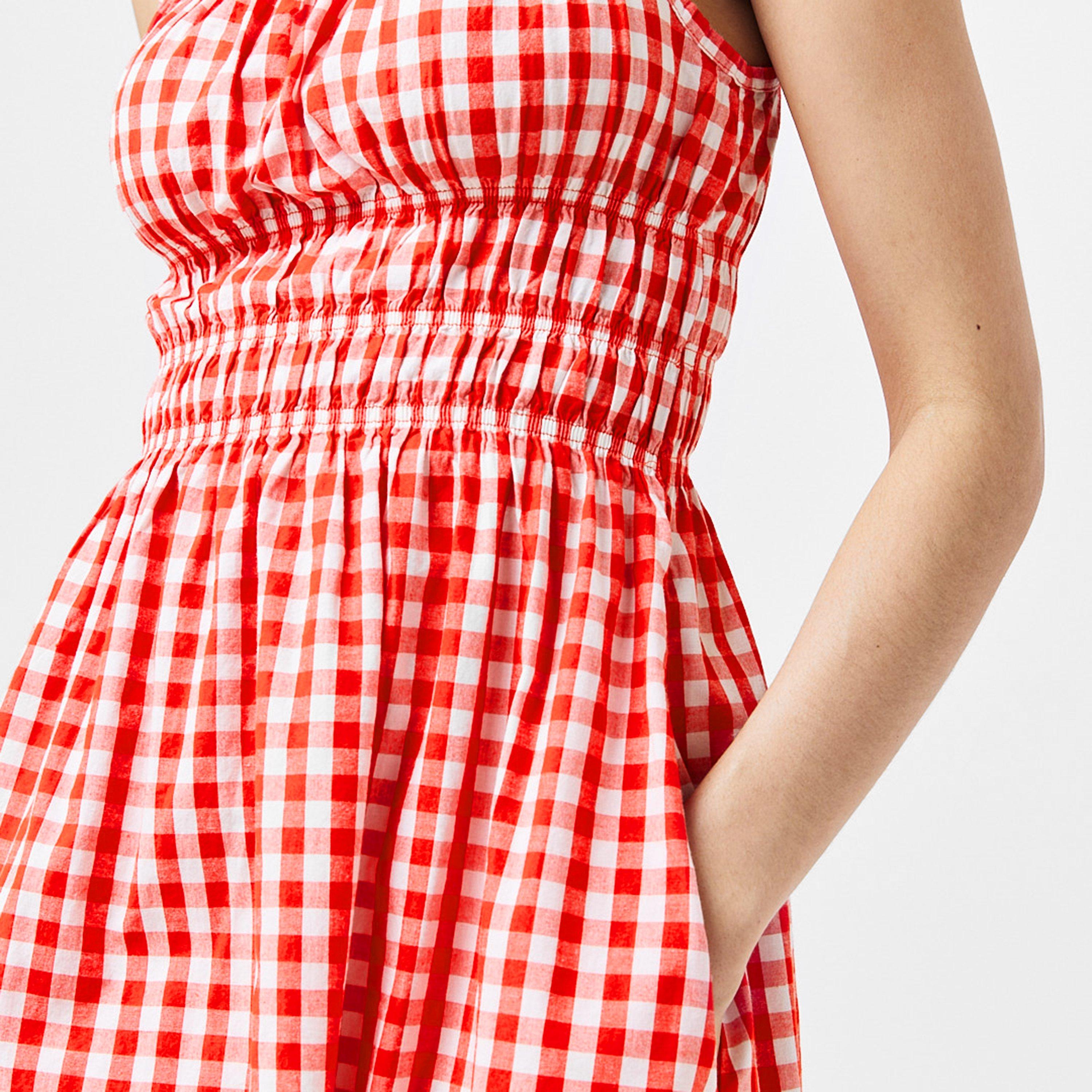 Rood/Wit - Miso - Midi Skirt - 5