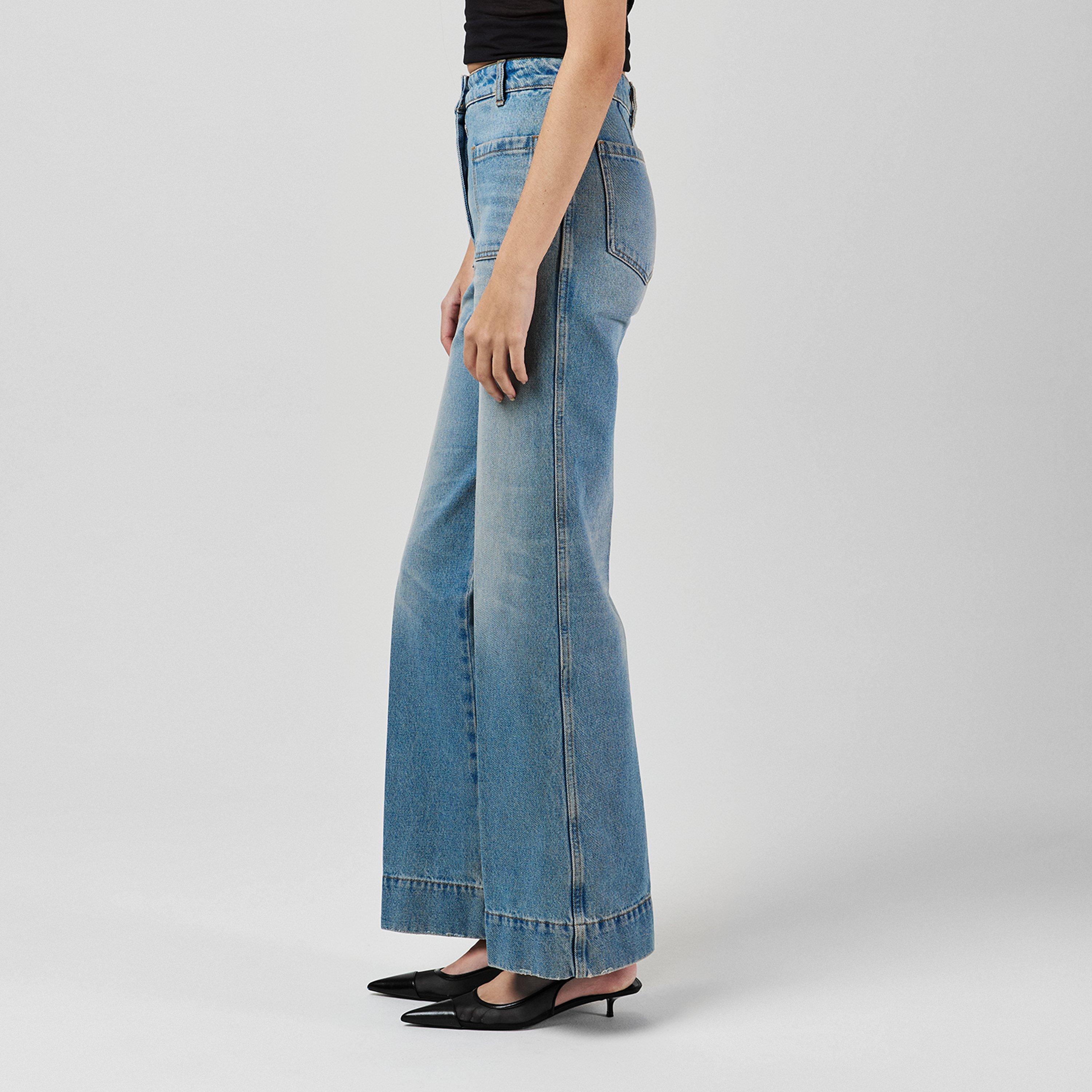Pale Blue Wash - Victoria Beckham - Alina Jeans - 5