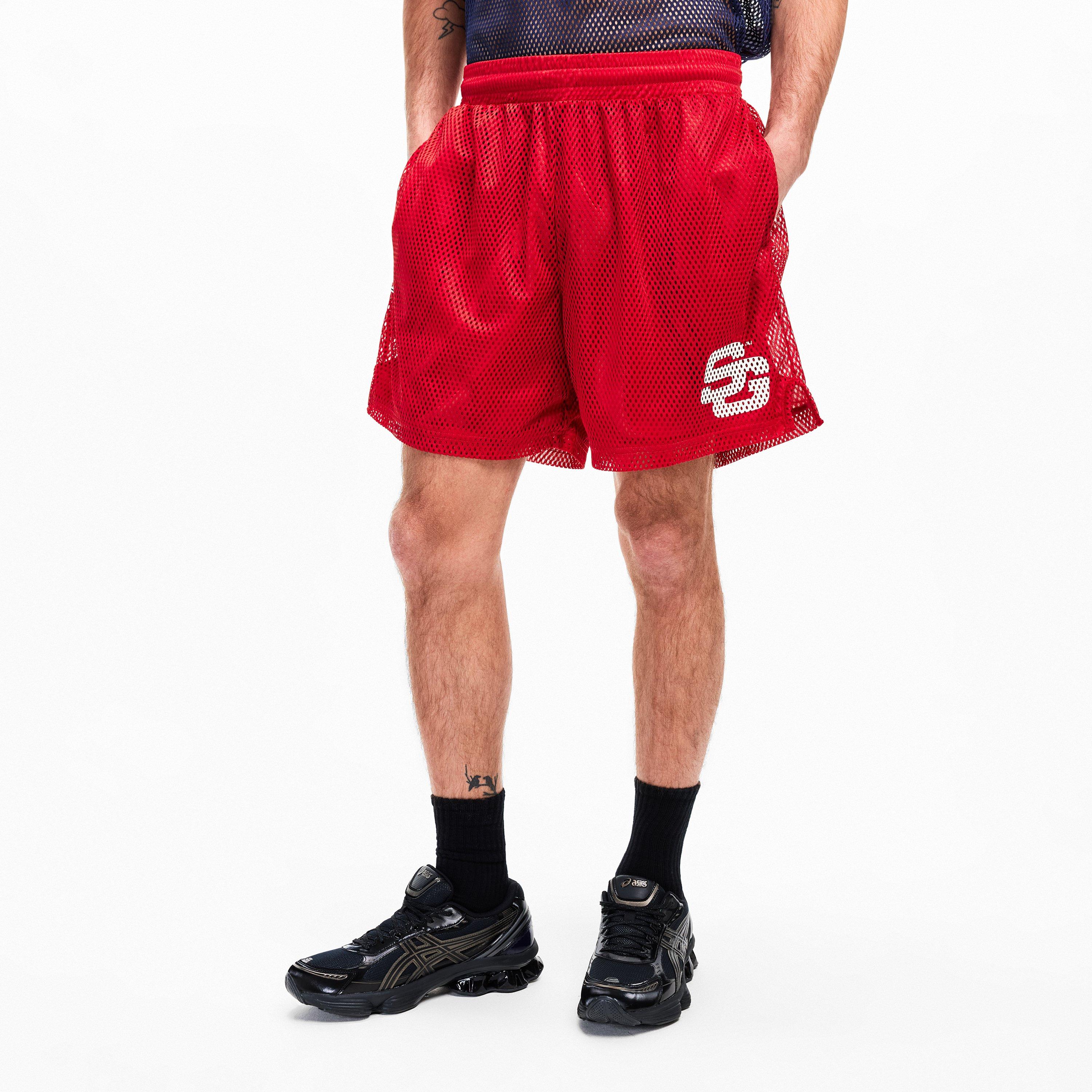 Sceptre Red - Summer Games - Men's Mesh Woven Tracksuit Shorts - 3