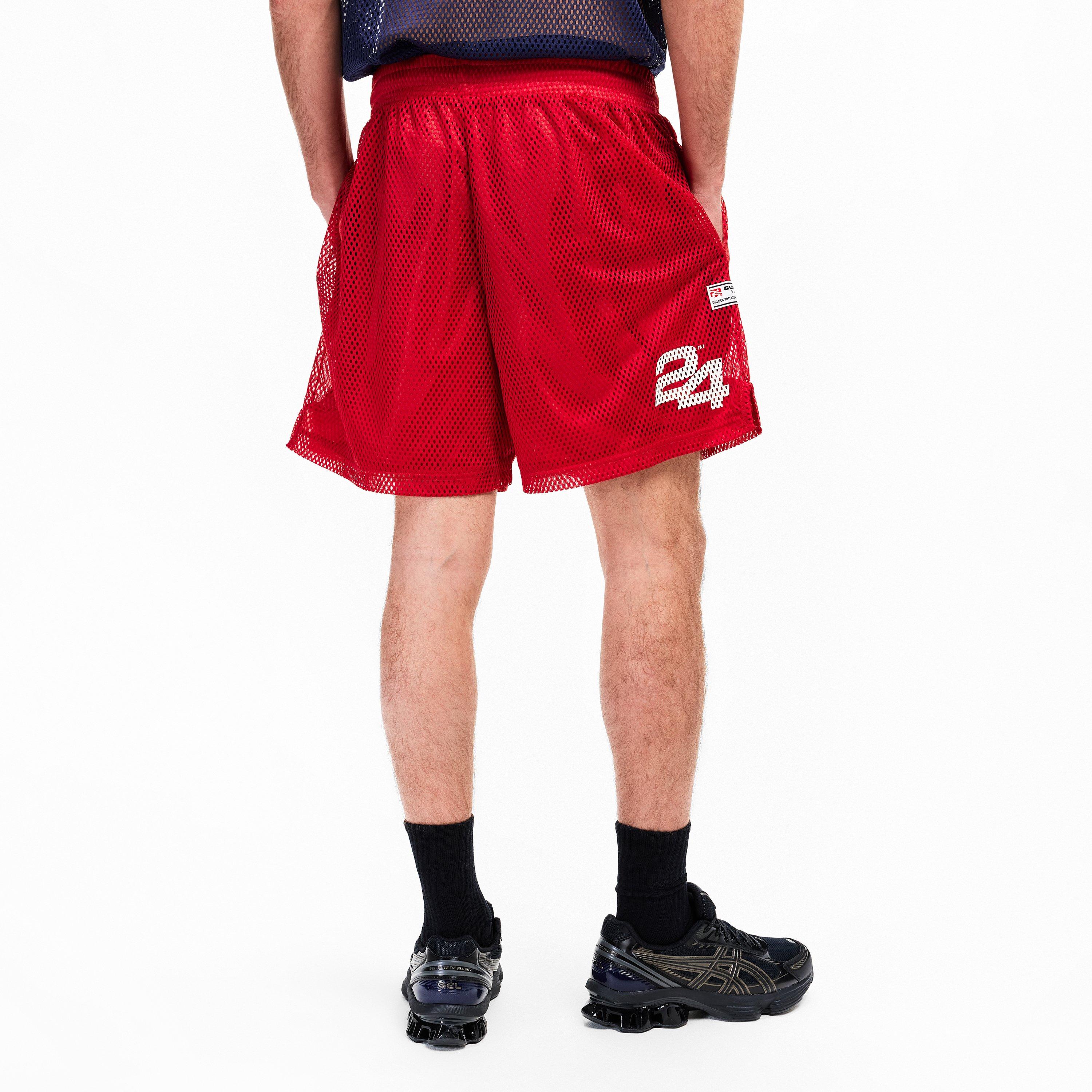 Sceptre Red - Summer Games - Men's Mesh Woven Tracksuit Shorts - 4
