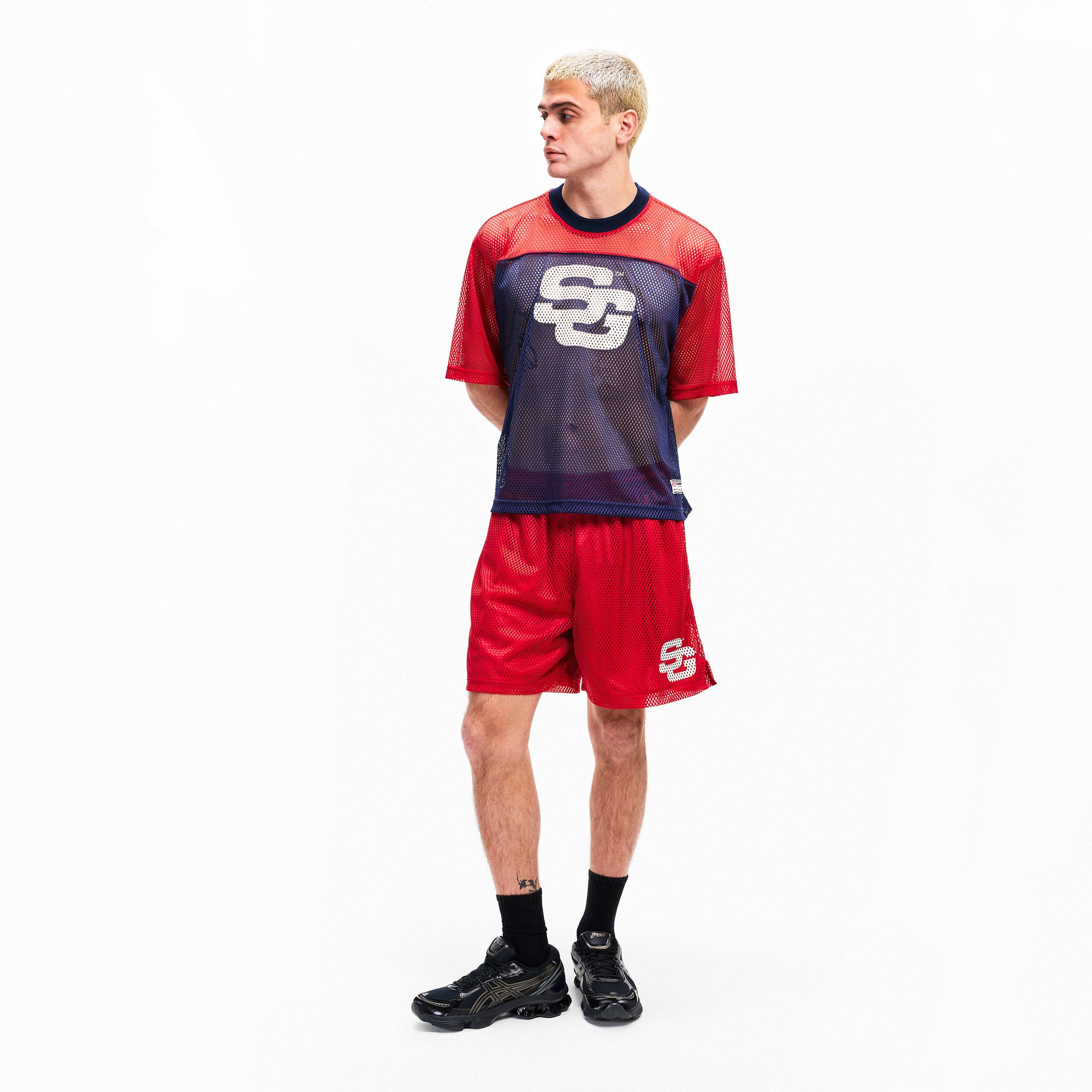 Sceptre Red - Summer Games - Men's Mesh Woven Tracksuit Shorts - 5