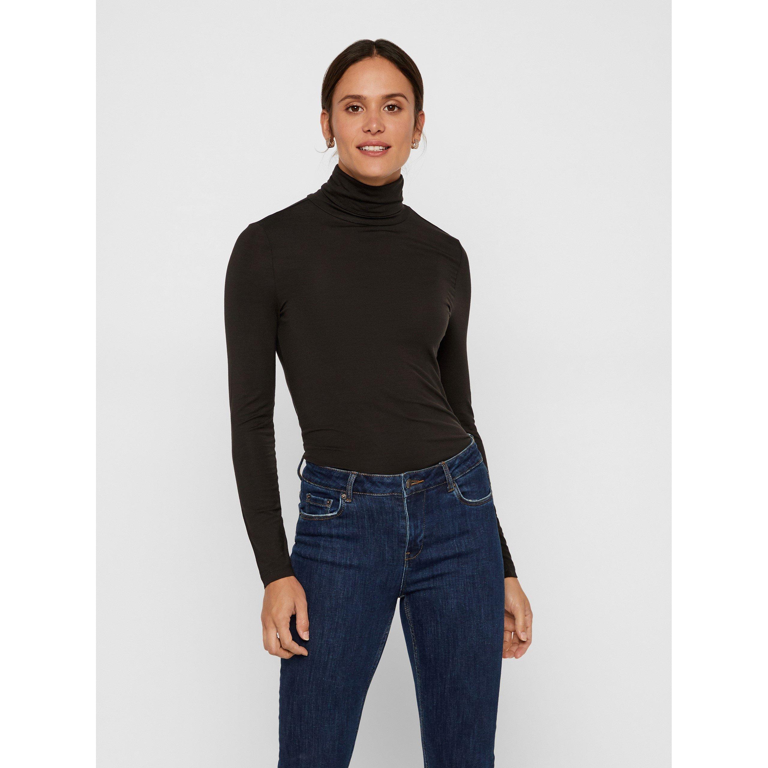 Black - Vero Moda - Women's Crew Neck Jumper - 1