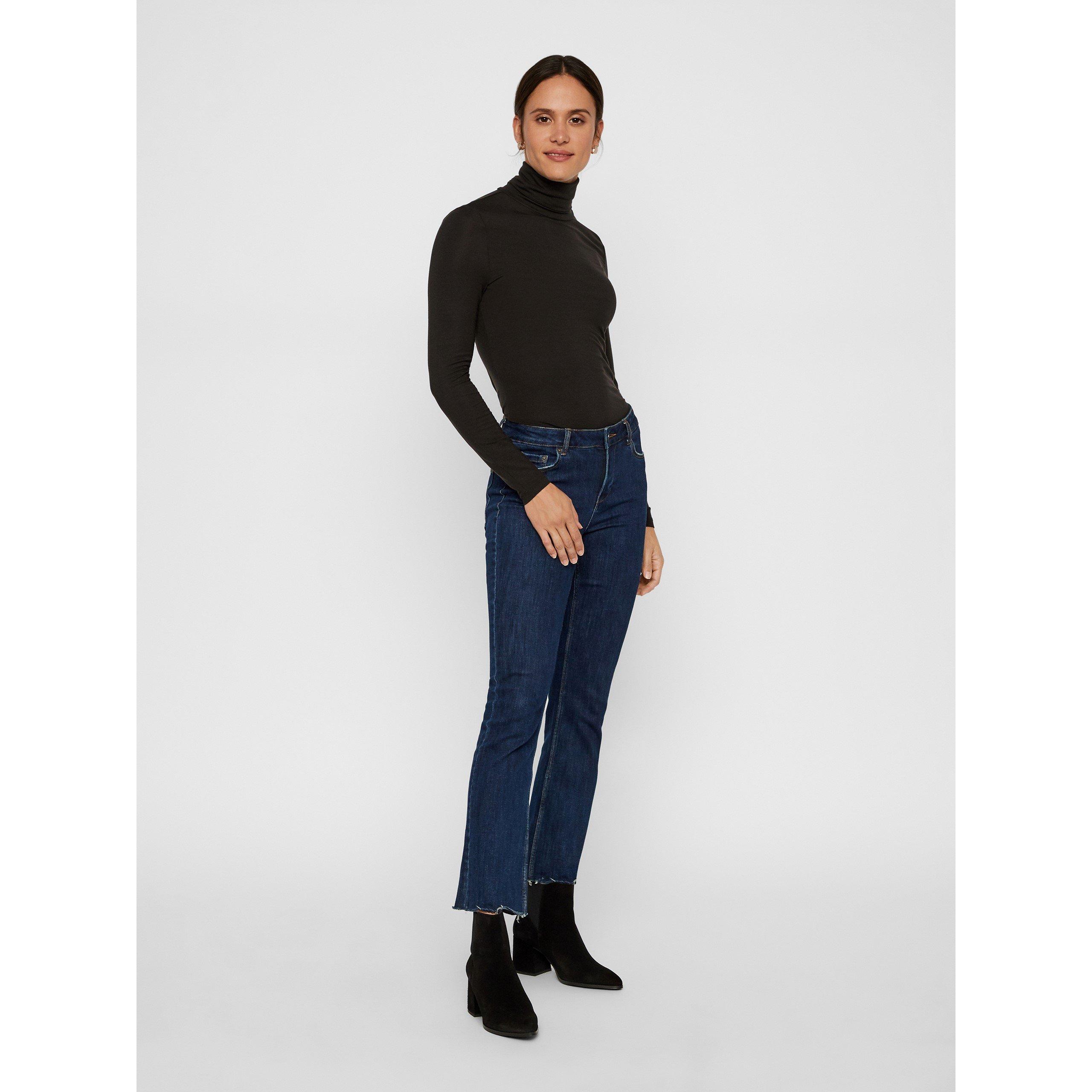 Black - Vero Moda - Women's Crew Neck Jumper - 2