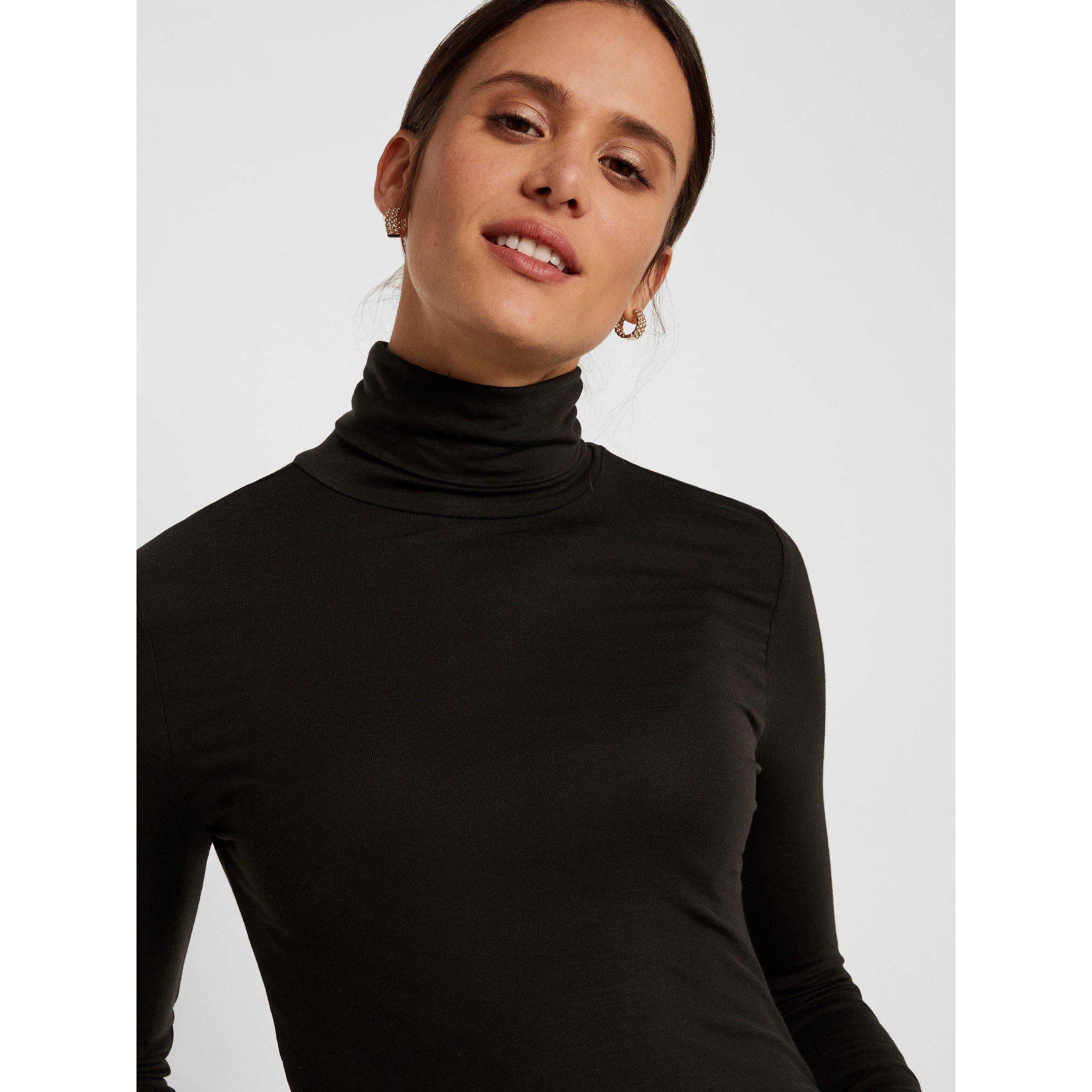 Black - Vero Moda - Women's Crew Neck Jumper - 4