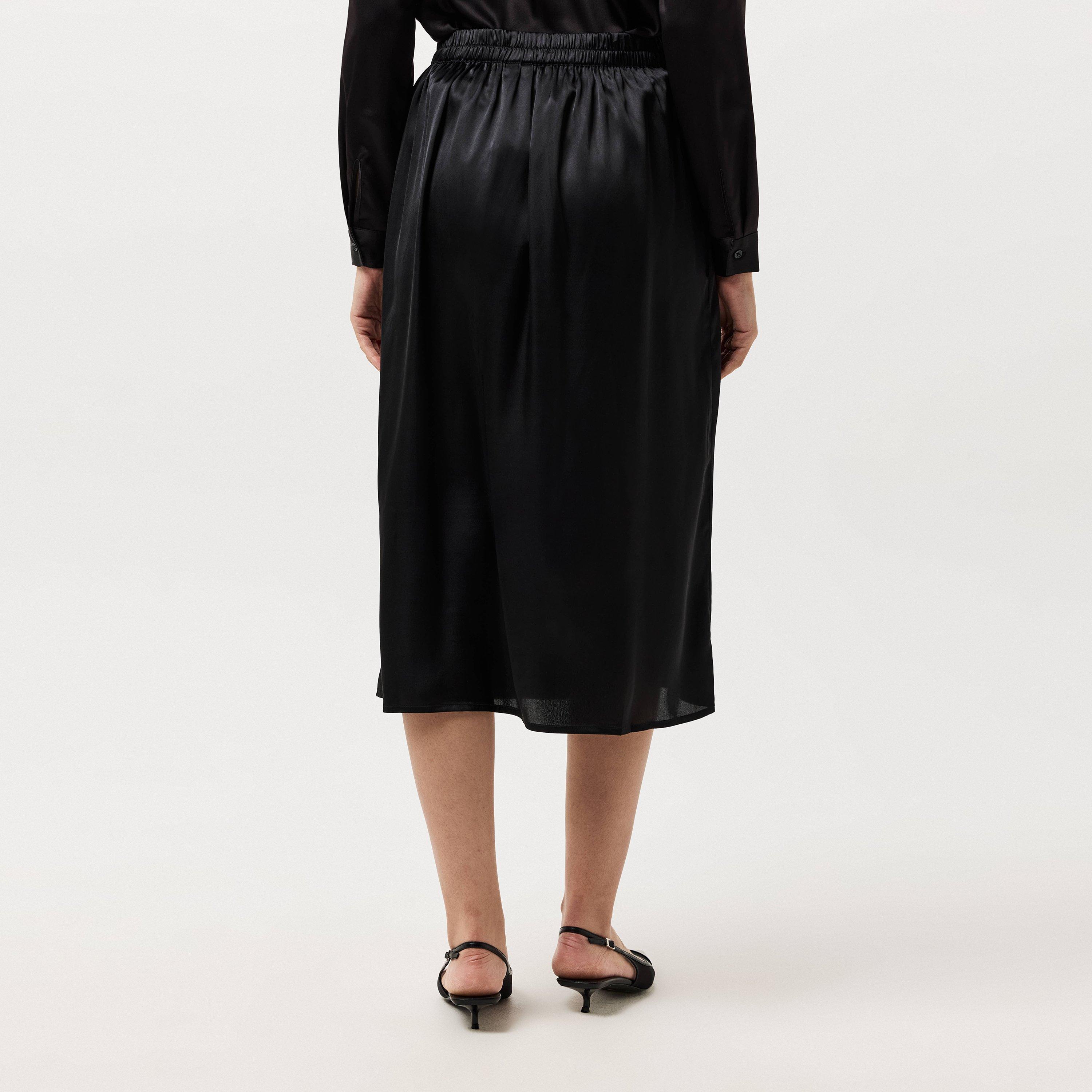 Black - Vero Moda - Women's Midi Skirt - 4