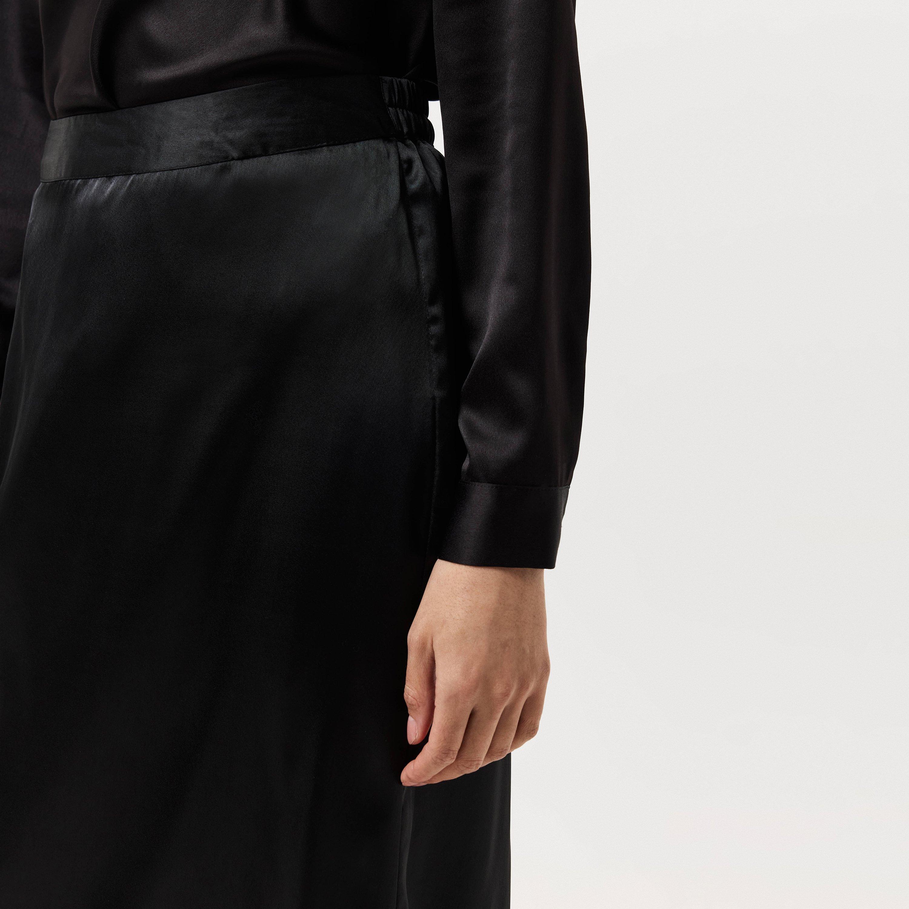 Black - Vero Moda - Women's Midi Skirt - 5