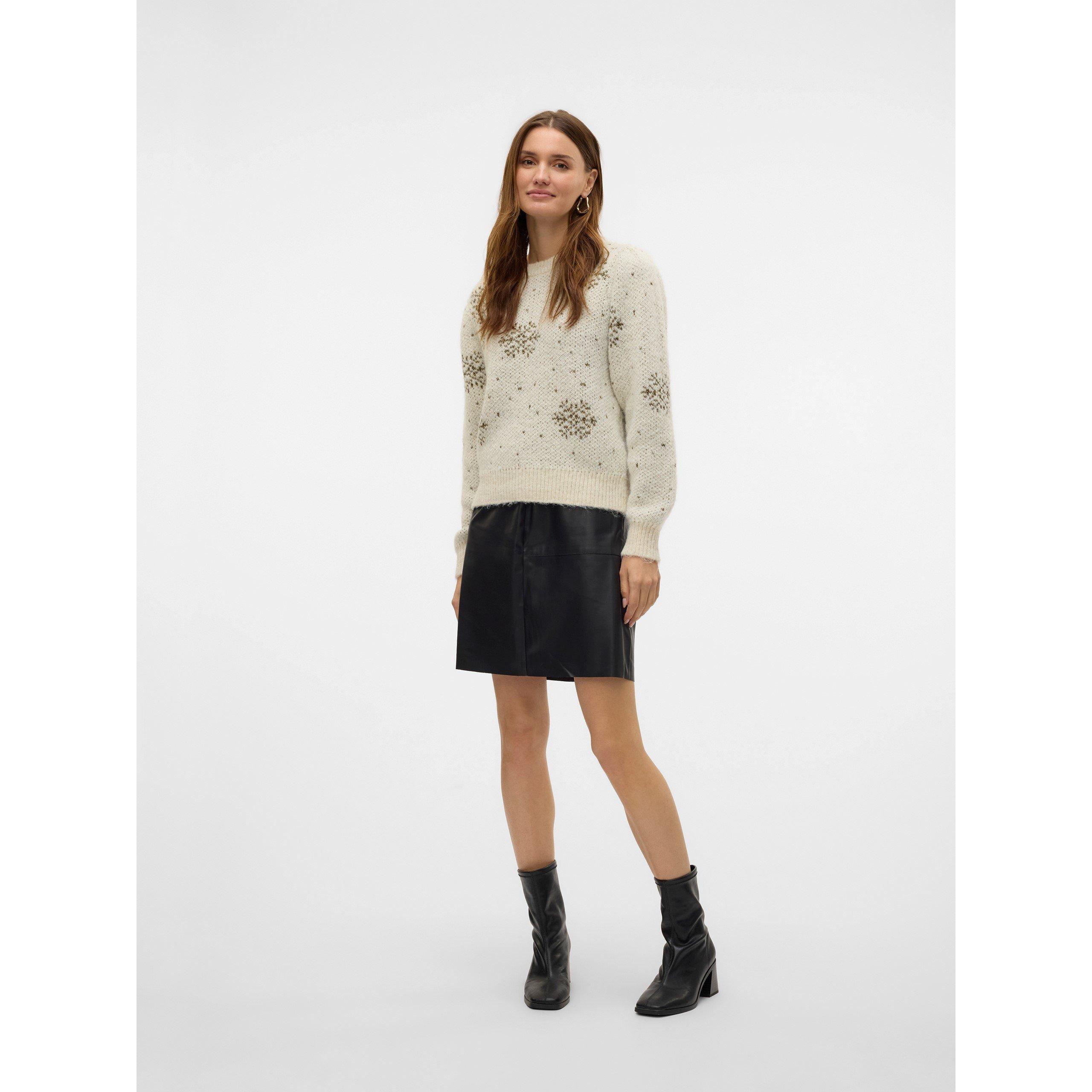 Black - Vero Moda - Olympia Mini Skirt - 3