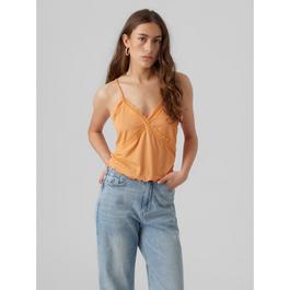 Vero Moda Single Knit Short Sleeve Crop Top