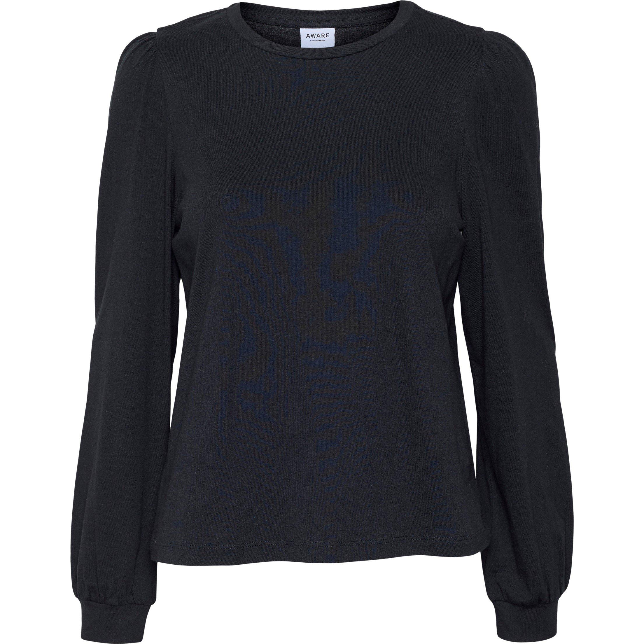 Nero - Vero Moda - Long Sleeve Cuffed Top - 5