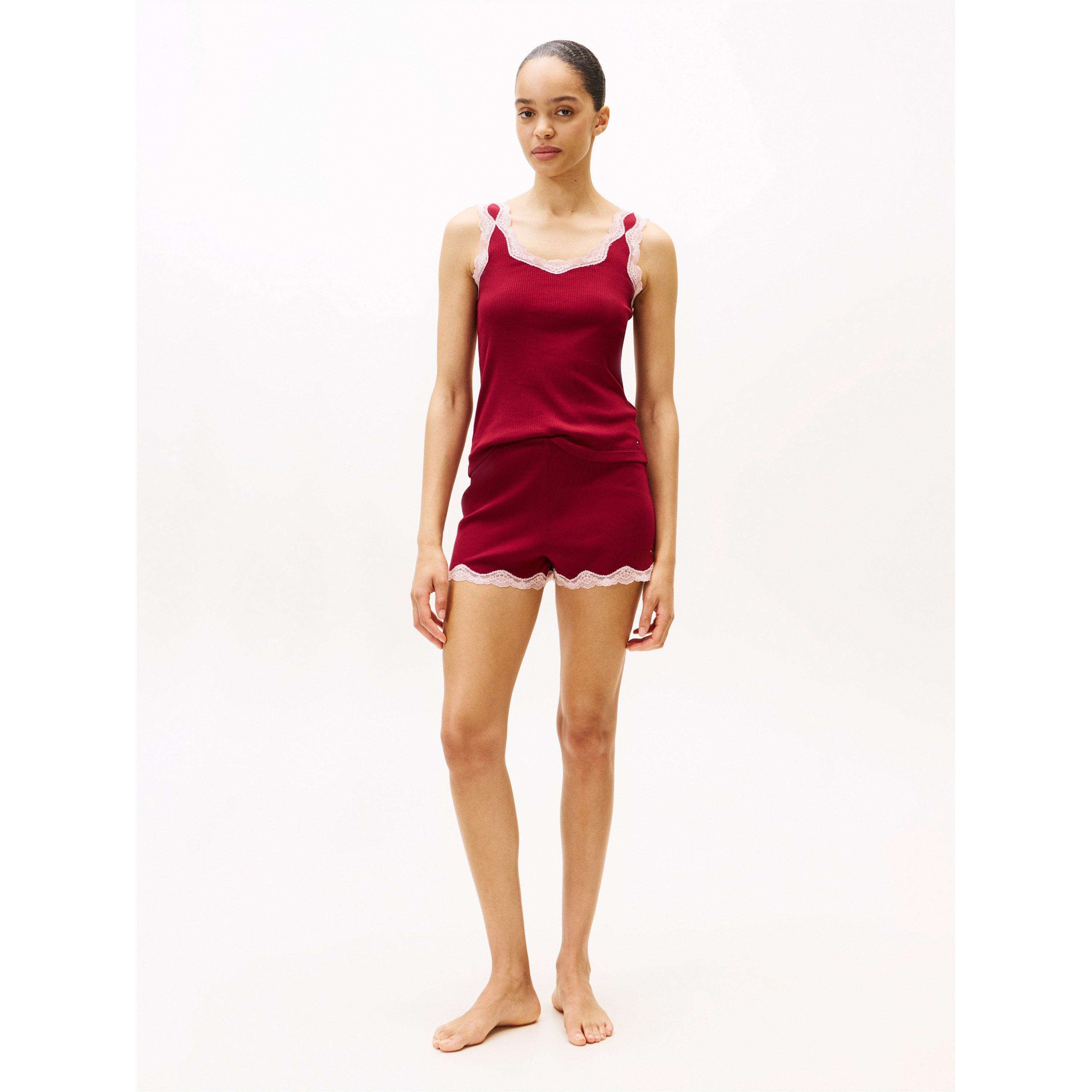 Tommy Hilfiger Women's Lace Cami Pyjama Set - Rouge - 8 (XS)