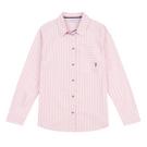 Peachskin - embroidered-logo ribbed-edge polo shirt - Striped Shirt - 1