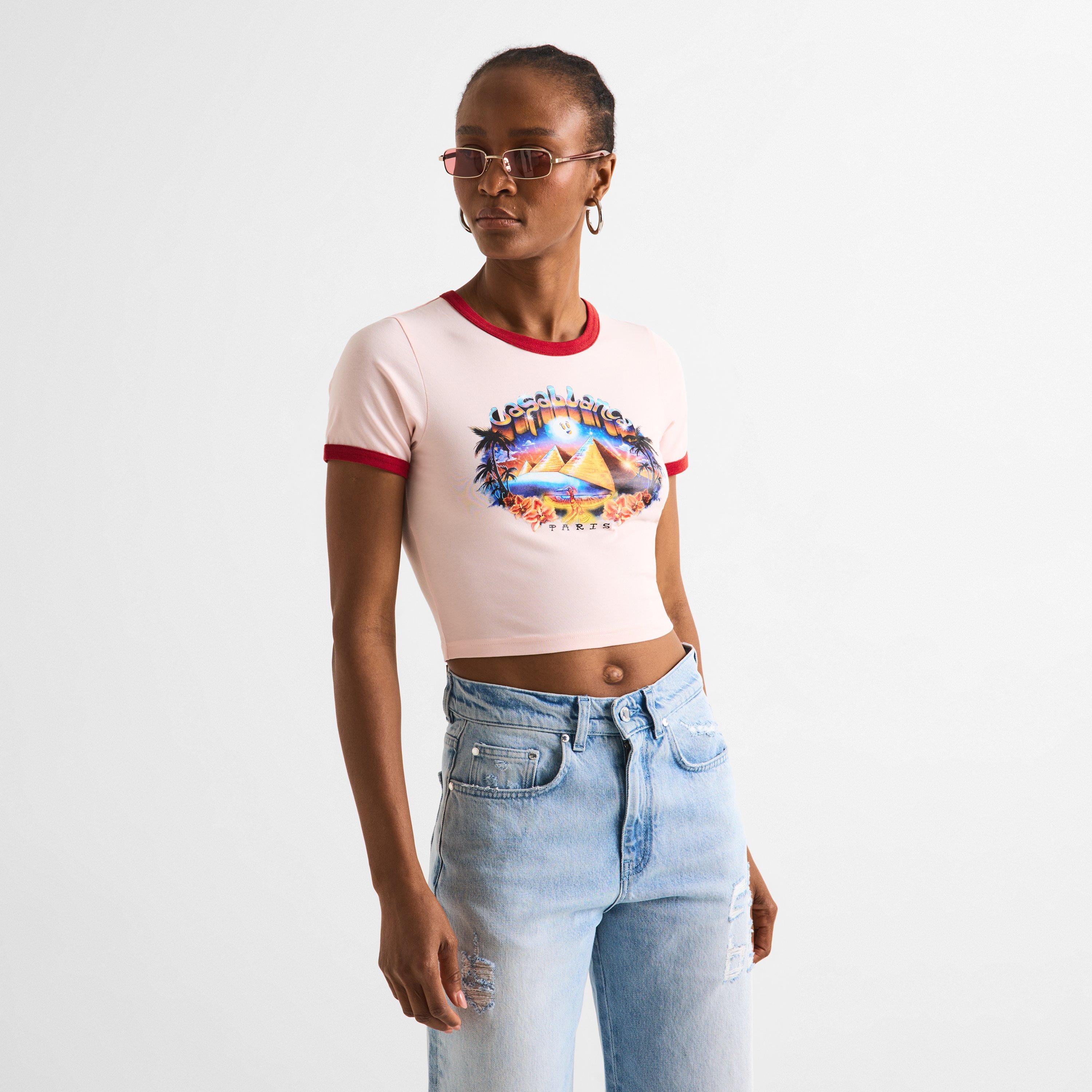 Pink - Casablanca - Casa Lgo Baby Tee Ld63 - 3