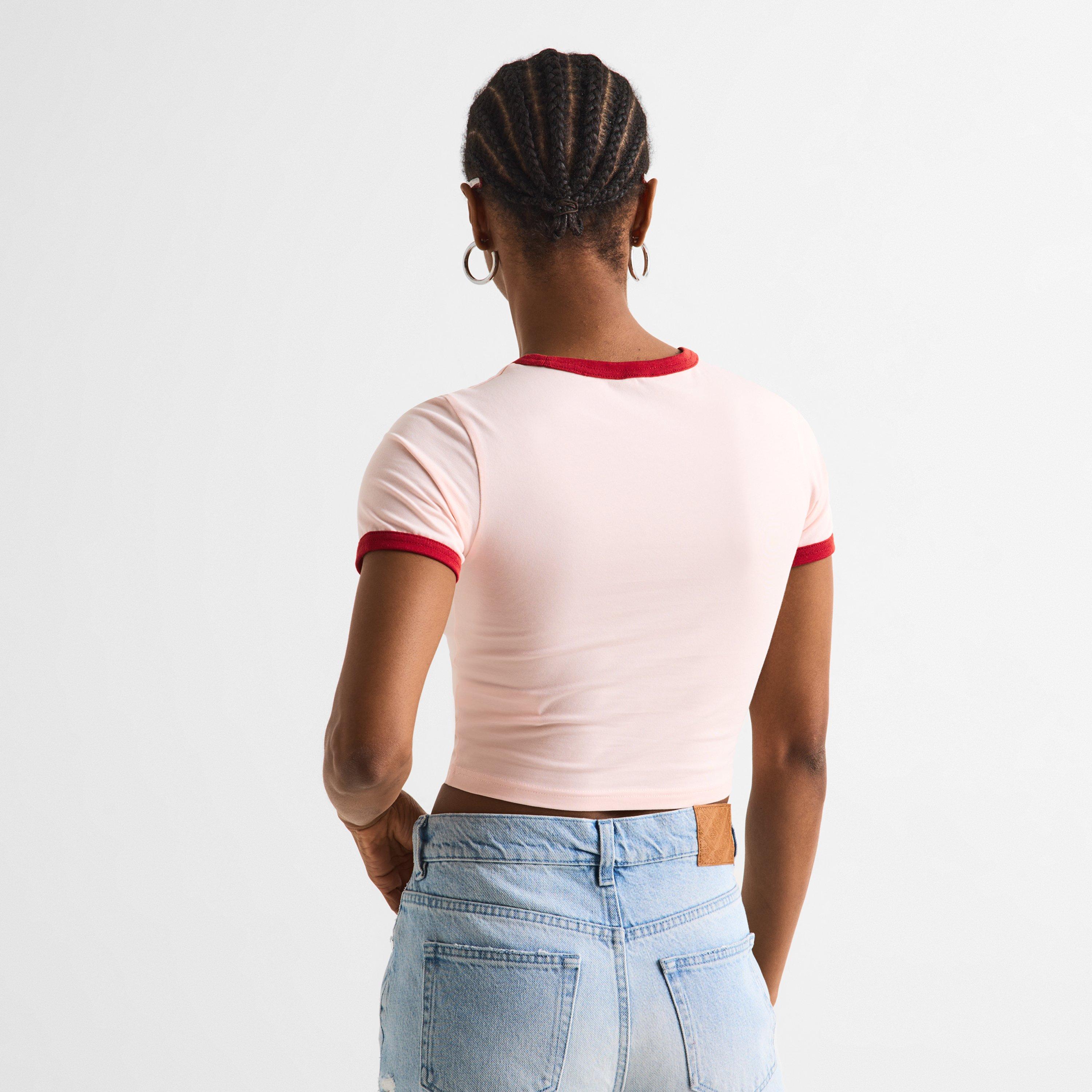 Pink - Casablanca - Casa Lgo Baby Tee Ld63 - 4