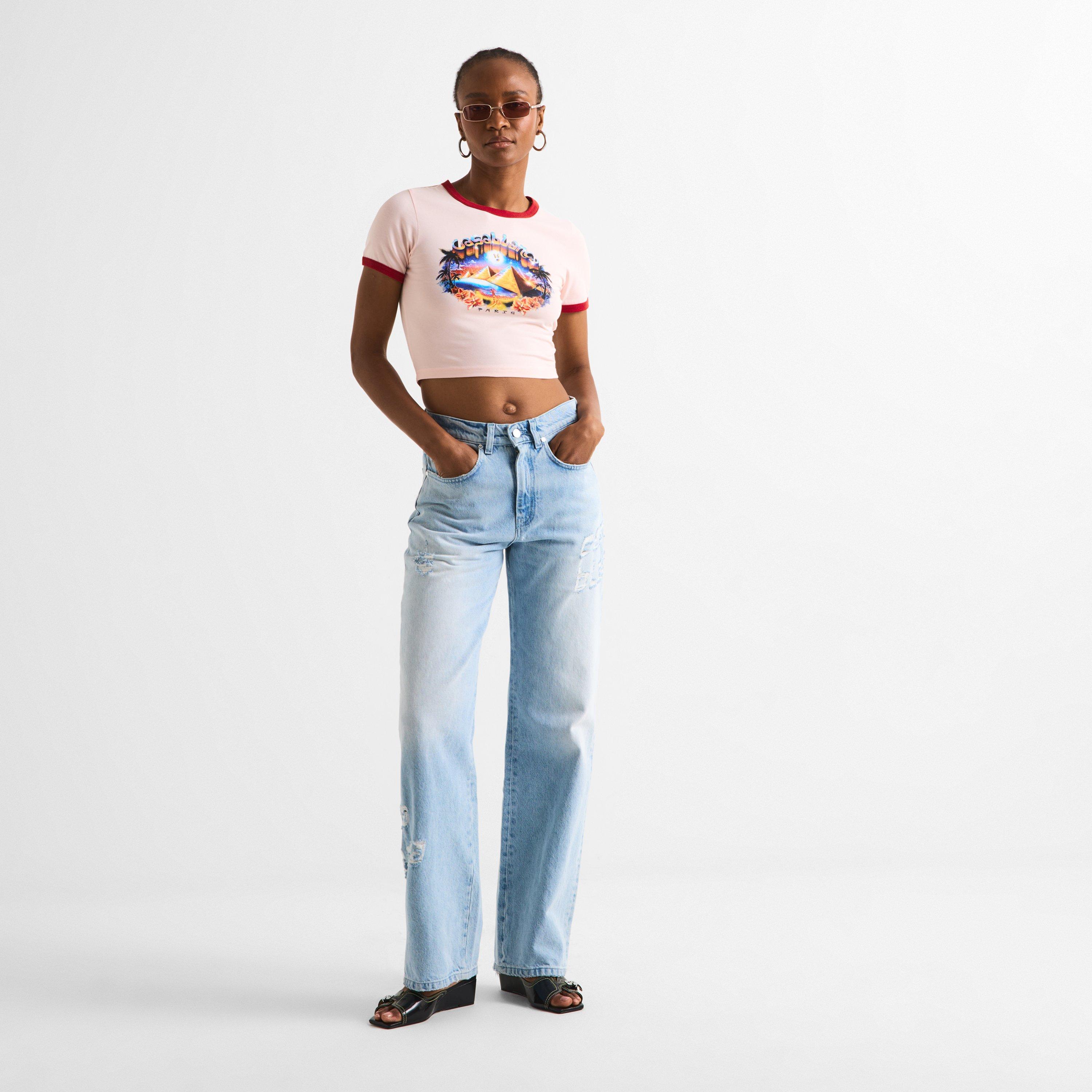 Pink - Casablanca - Casa Lgo Baby Tee Ld63 - 6