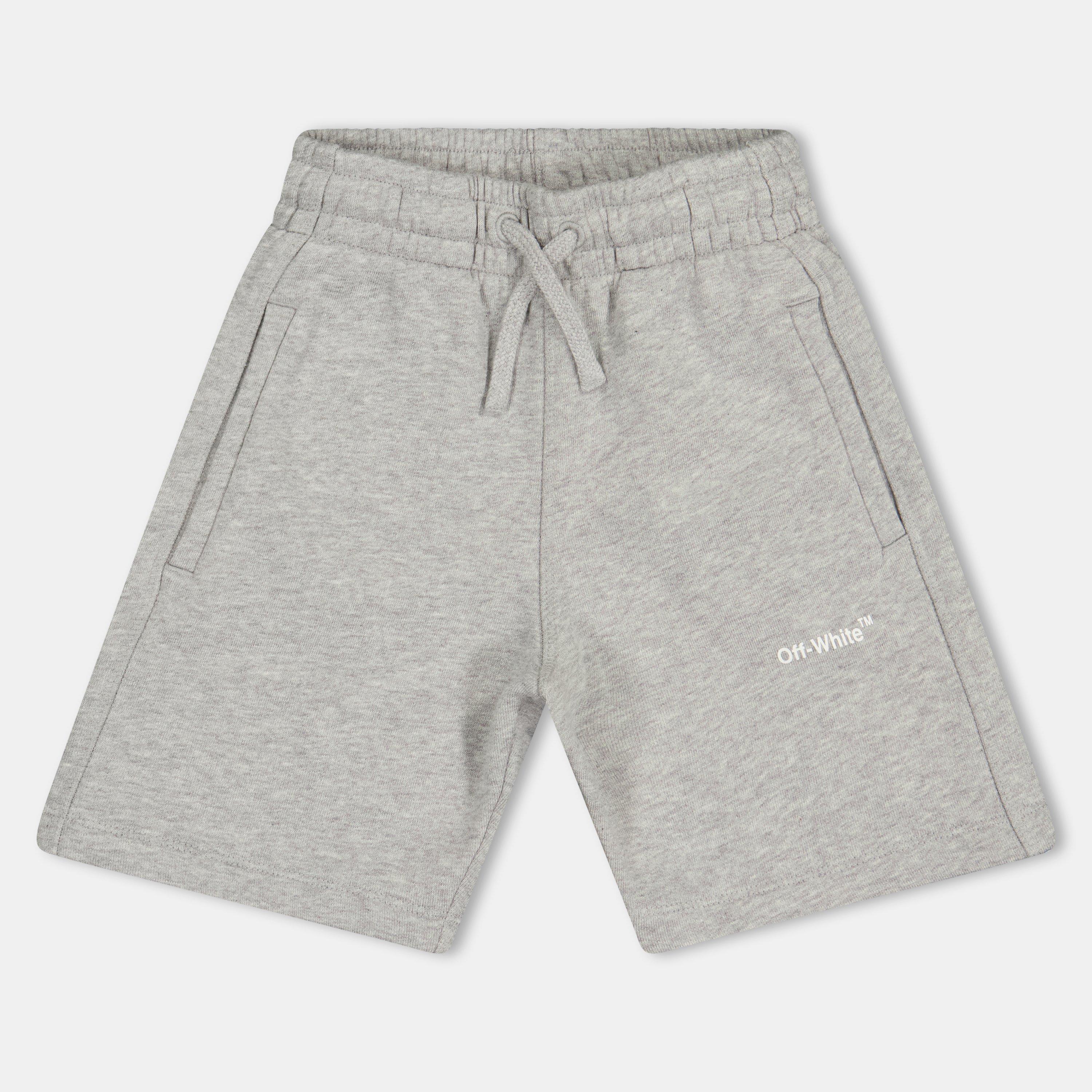 Off White Kids Fleece Shorts