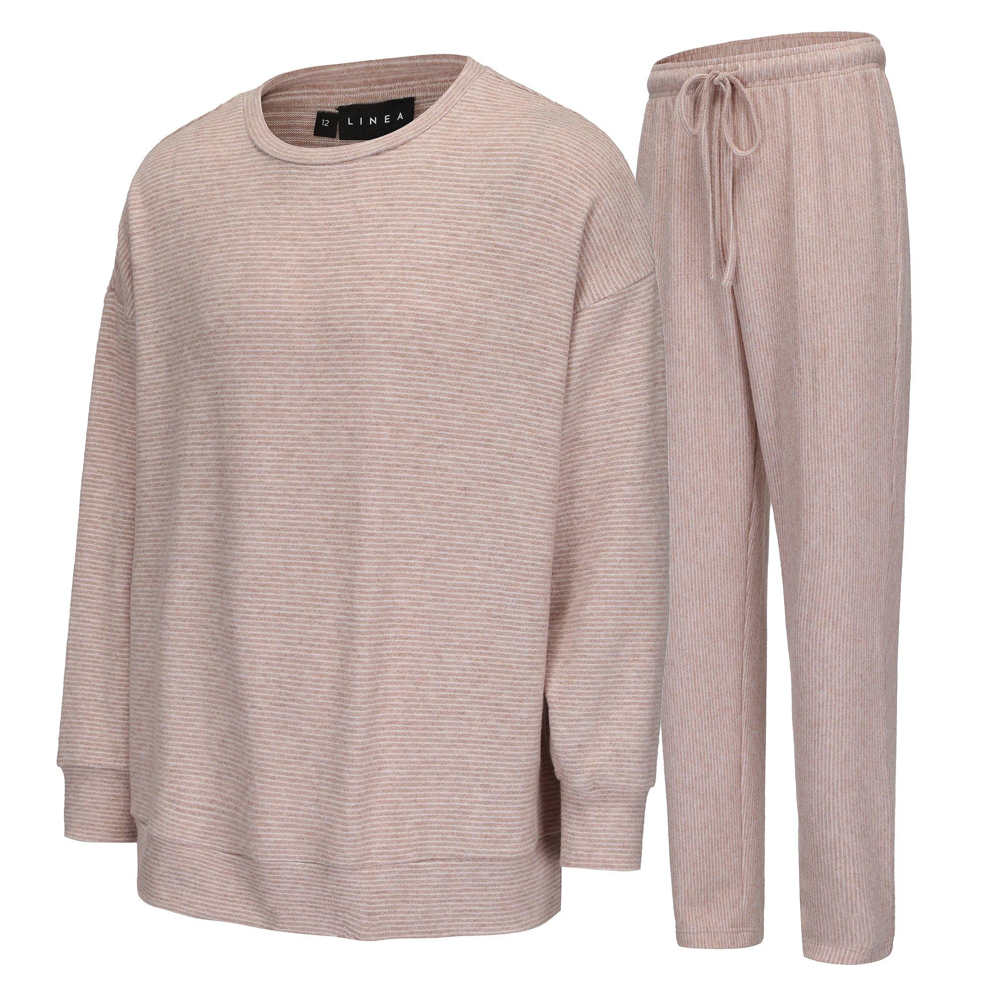 Beige - Linea - Top and Trouser Sets Womens - 1