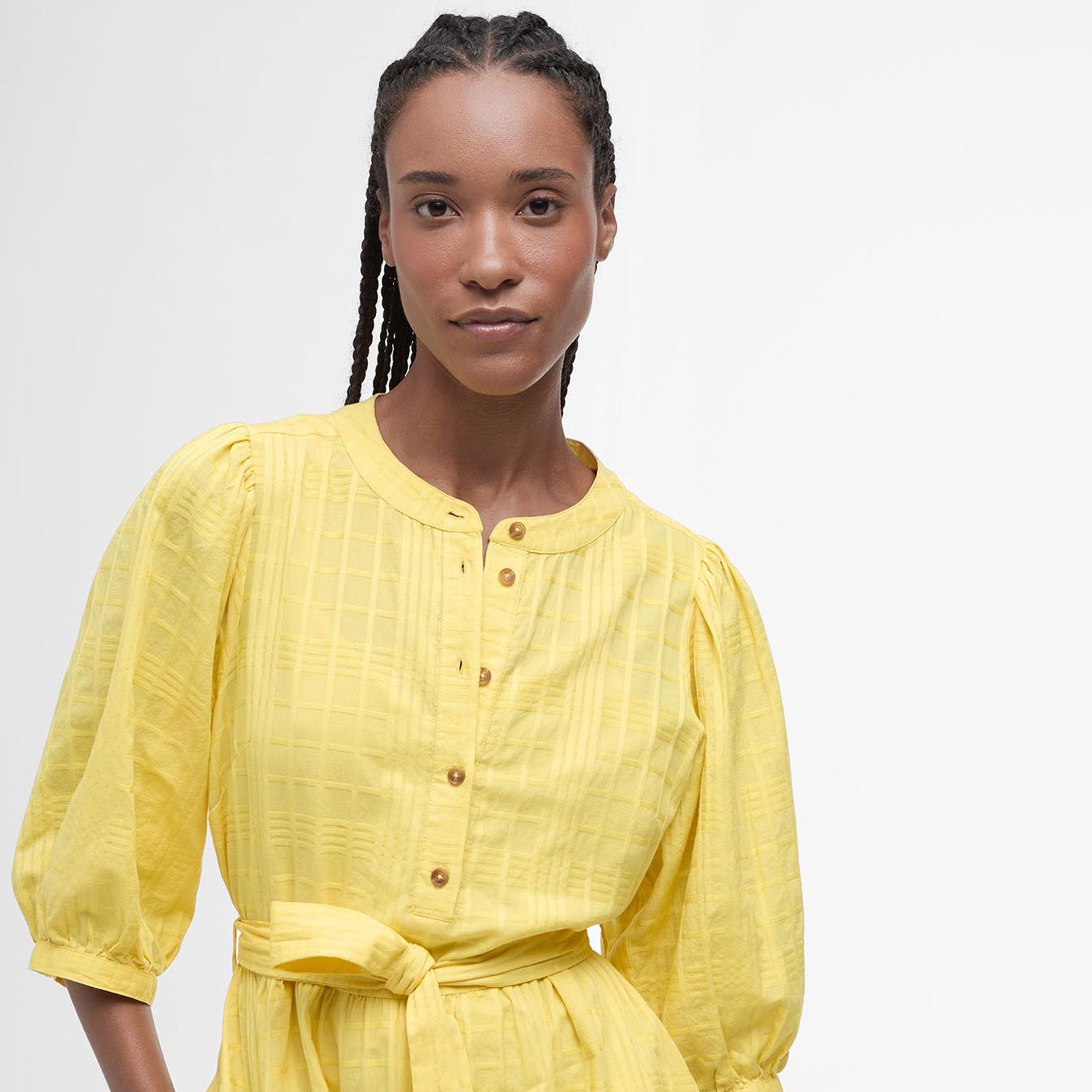 Sunray Yellow - Barbour - Heidi Midi Dress - 4