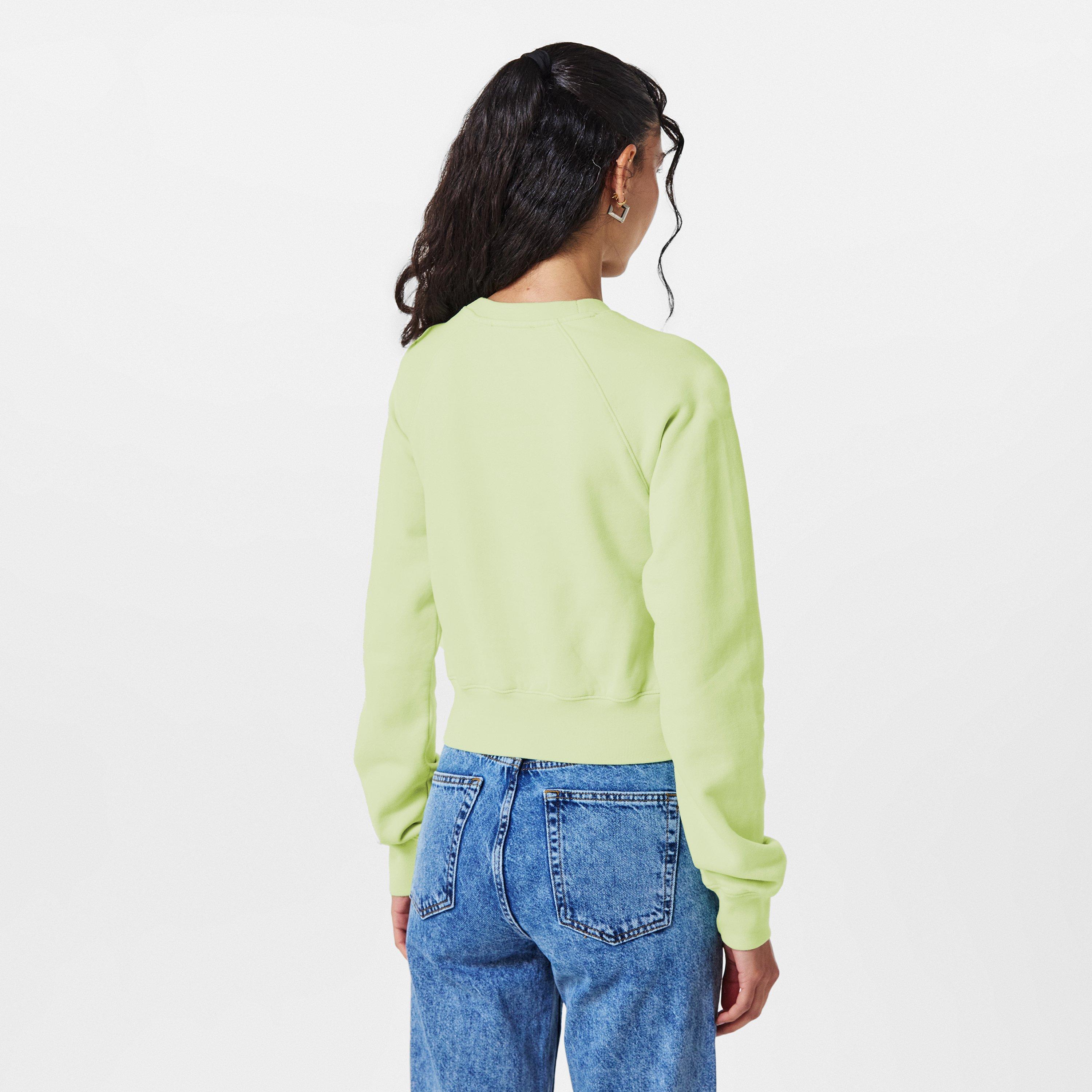 Green - Represent - Women's Rep Fly Cropped Design Sweatshirt - 3