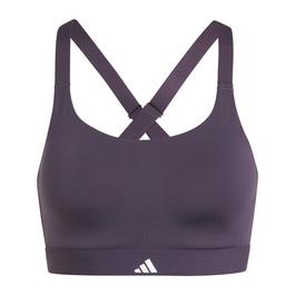 adidas Tlrdim Luxe Hs High Impact Sports Bra Womens