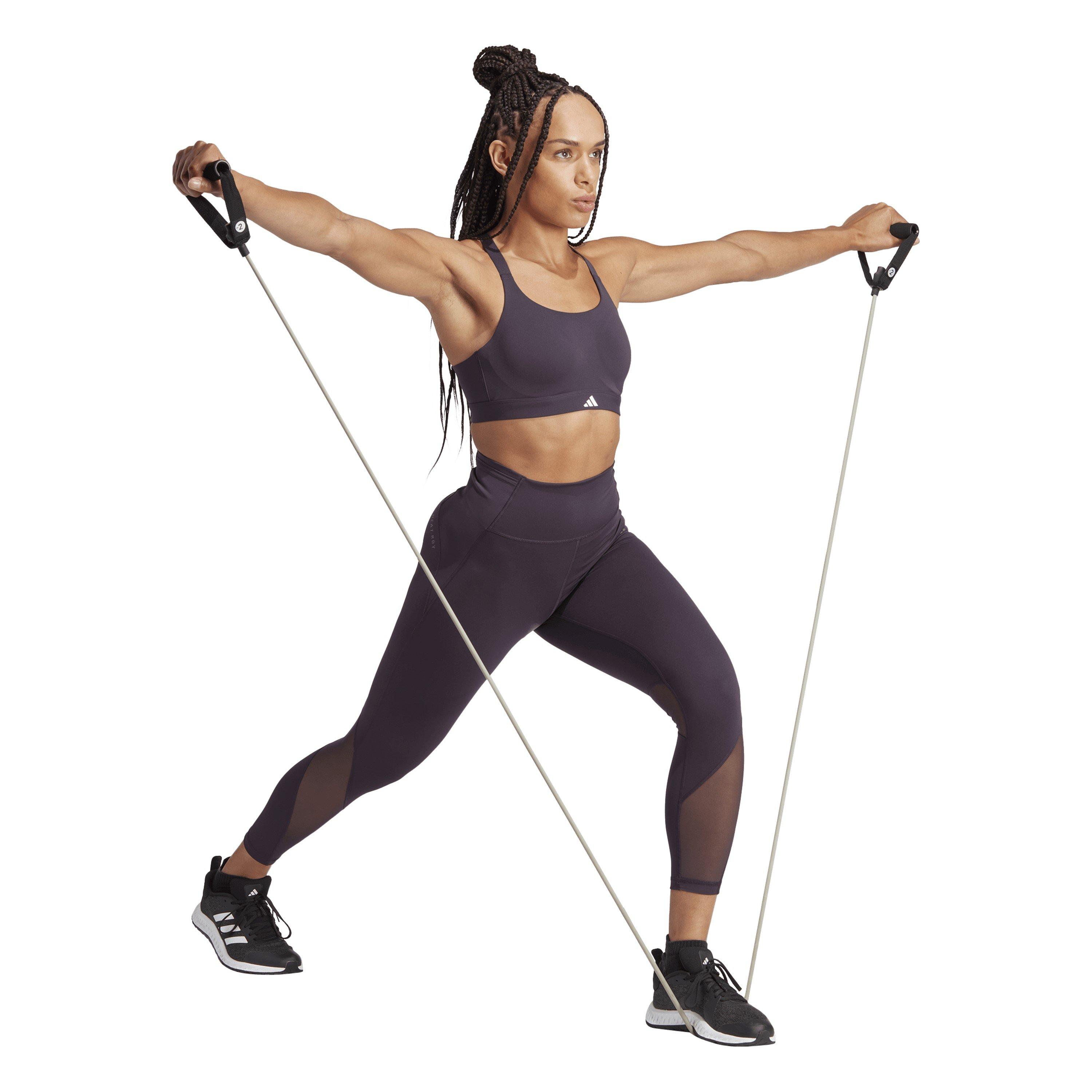 Lilla - adidas - Tlrdim Luxe Hs High Impact Sports Bra Womens - 5