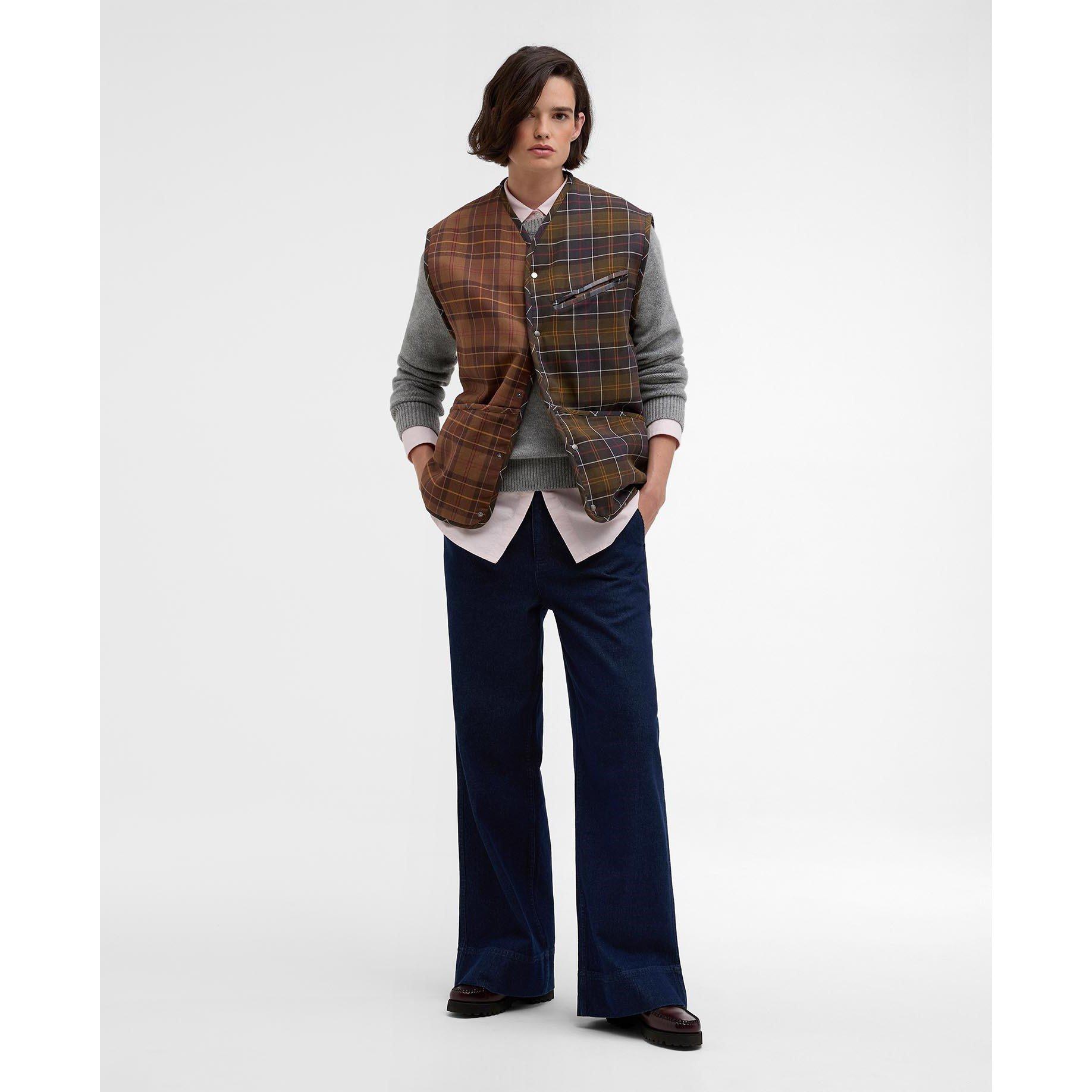 Tartan TN28 - Paul Smith X Barbour - Men's Liner Sleeveless Gilet - 8