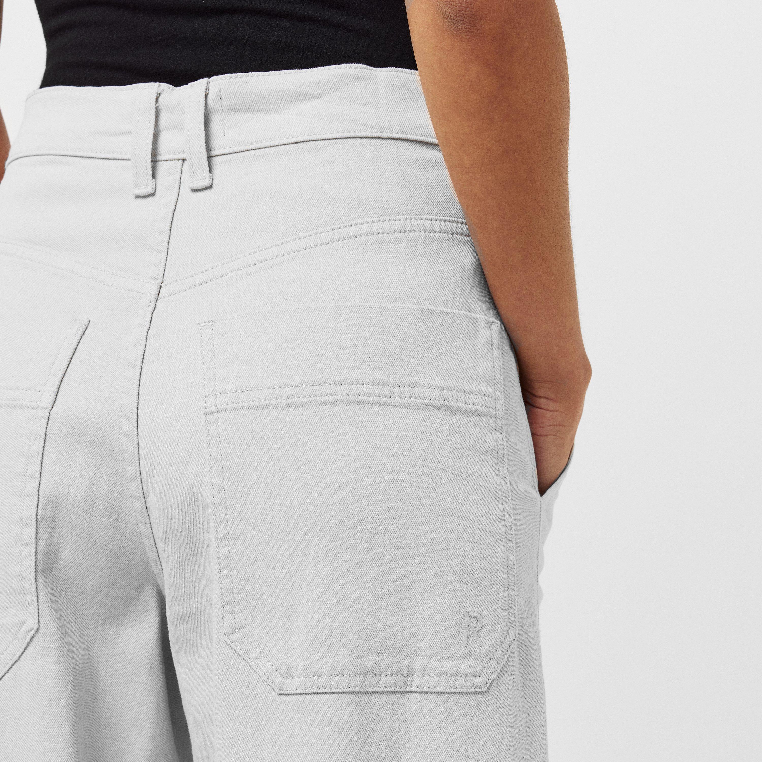 White - Represent - Women's Rep Energy Trousers Wide Jeans - 5