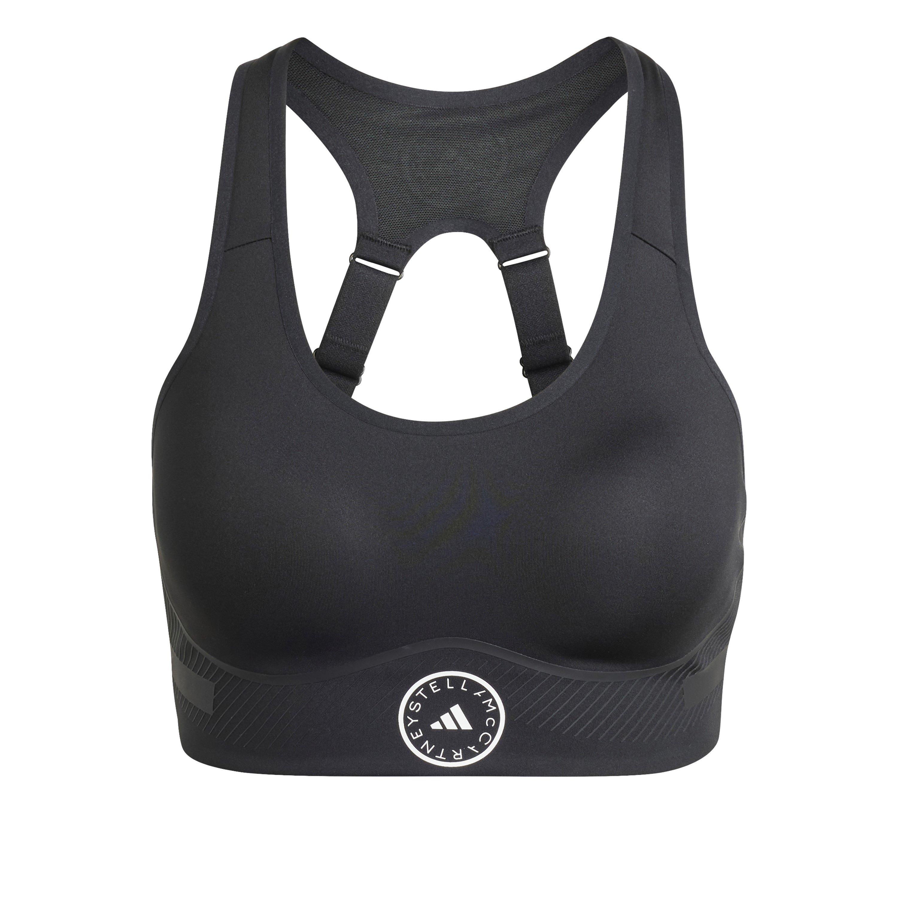 Adidas Women's Asmc Tpa Non Wired High Impact Sports Bra - Black - LAB