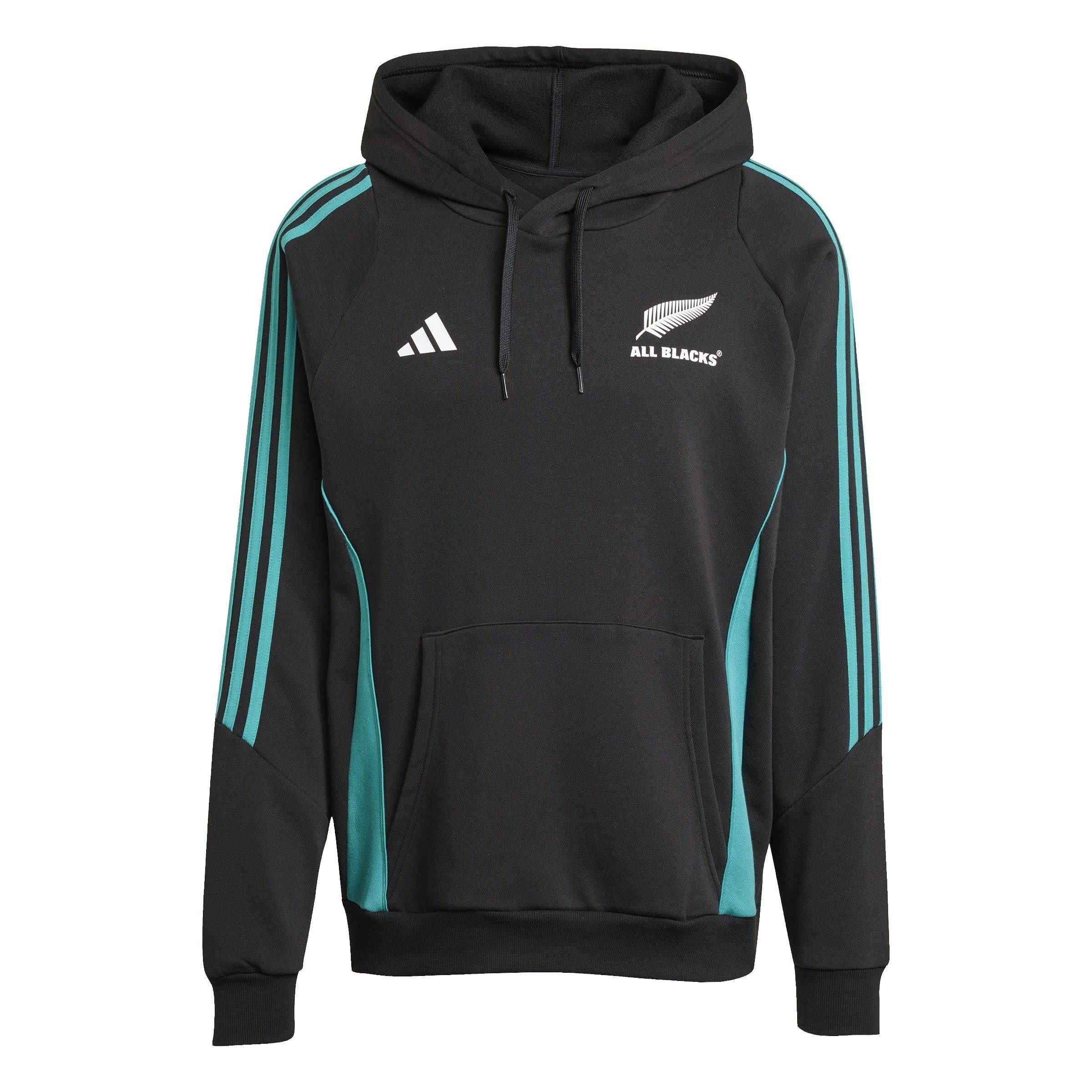 Black/Teal - adidas - All Blacks Hoodie 2025 Mens - 1