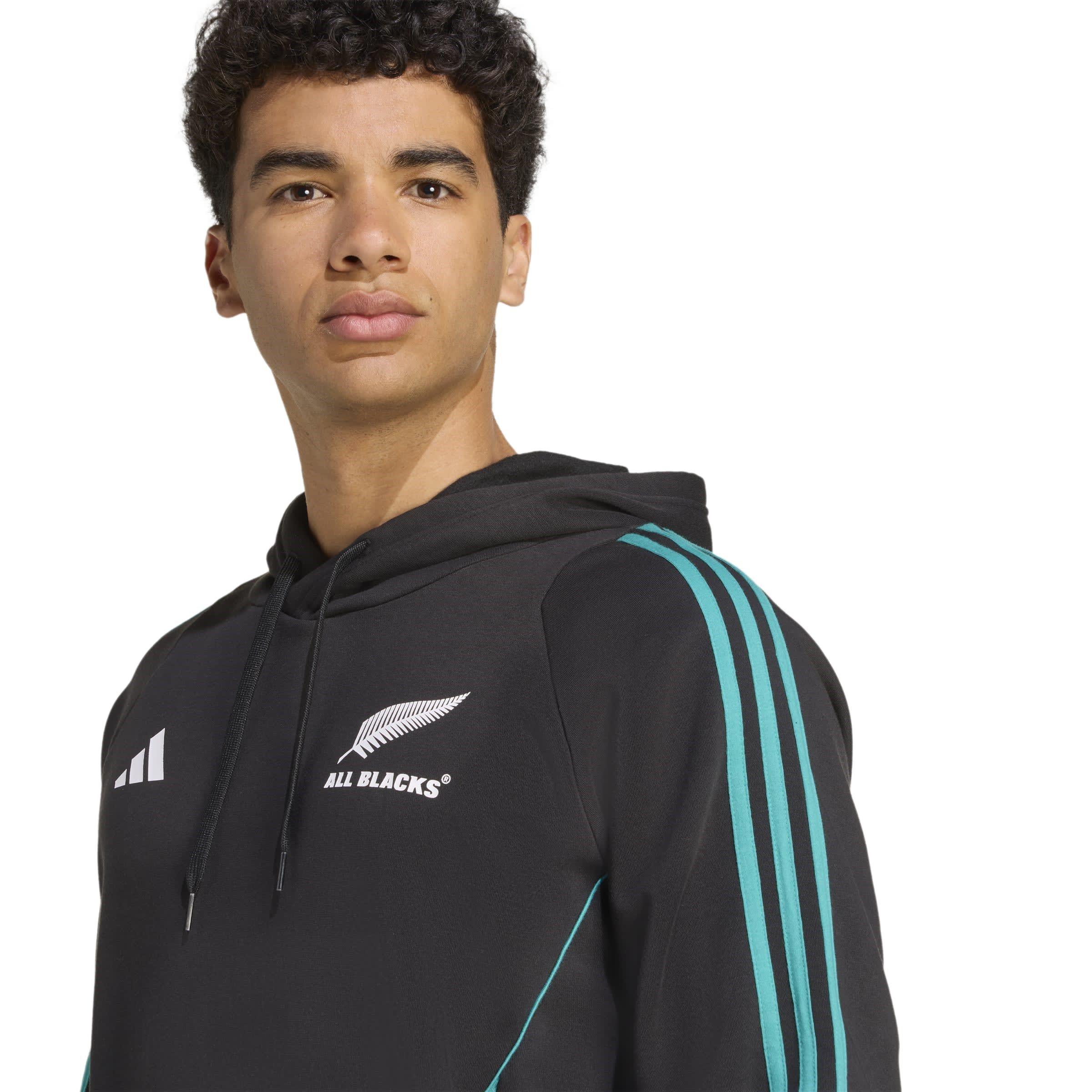 Black/Teal - adidas - All Blacks Hoodie 2025 Mens - 4