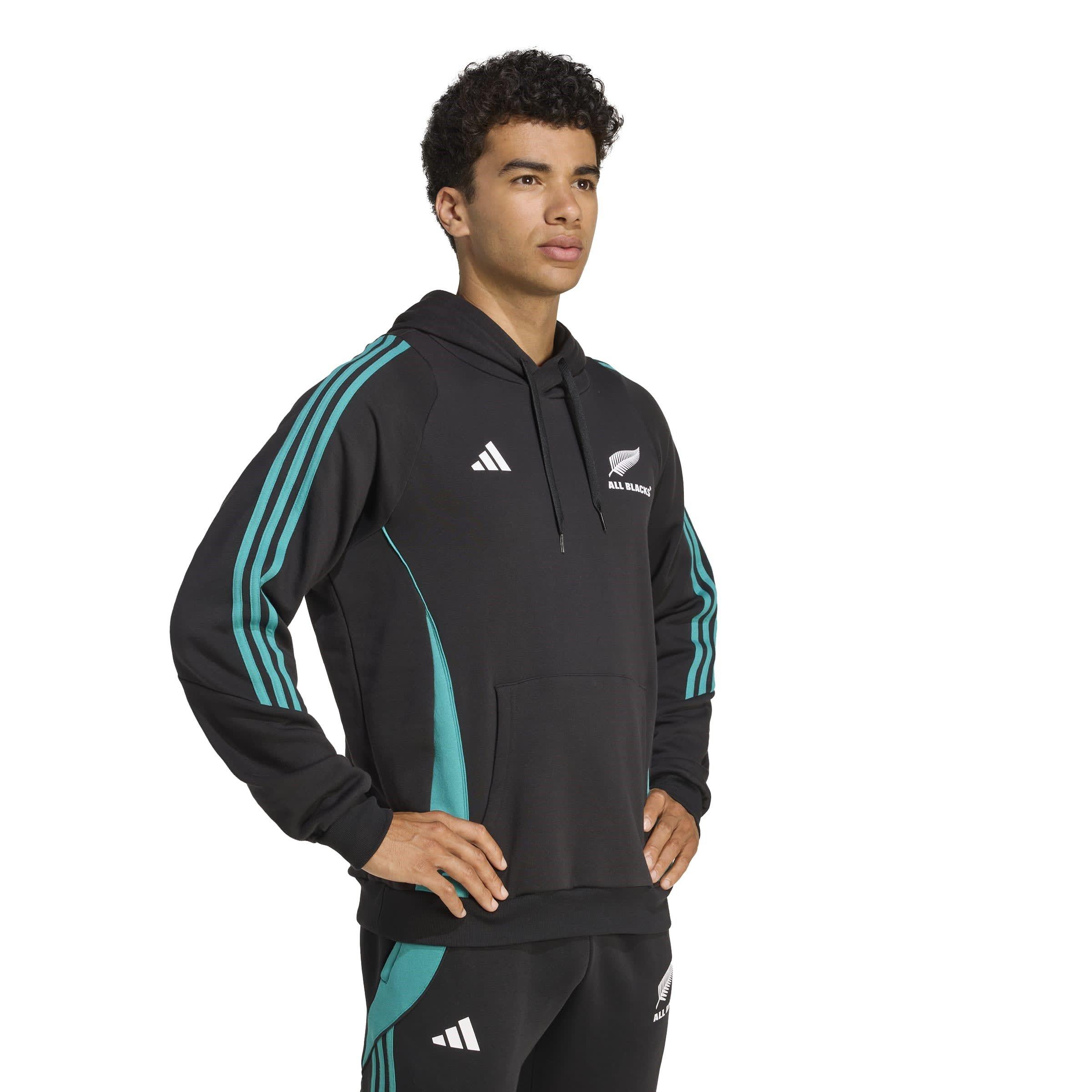 Black/Teal - adidas - All Blacks Hoodie 2025 Mens - 6