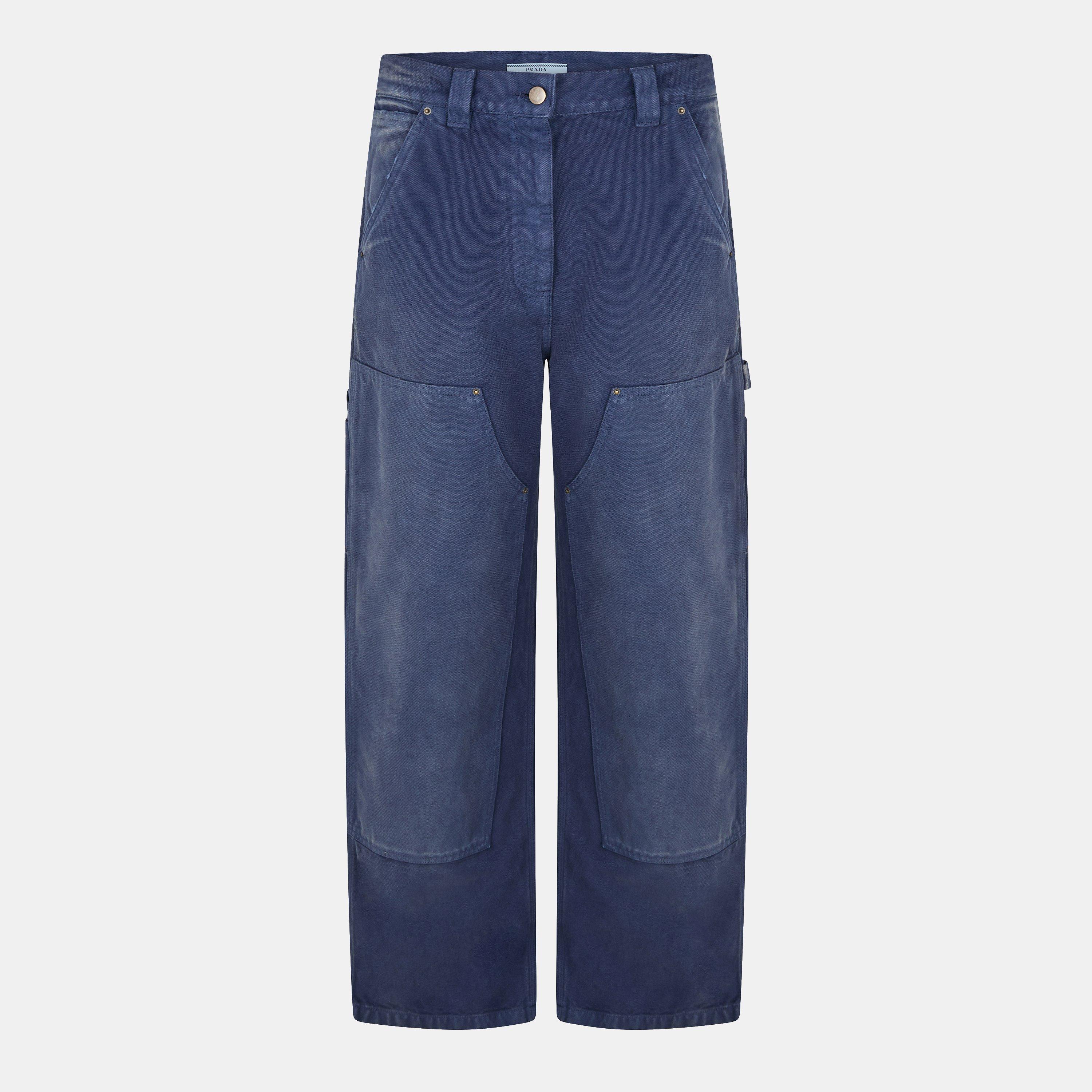 Prada Canvas Trousers | Flannels