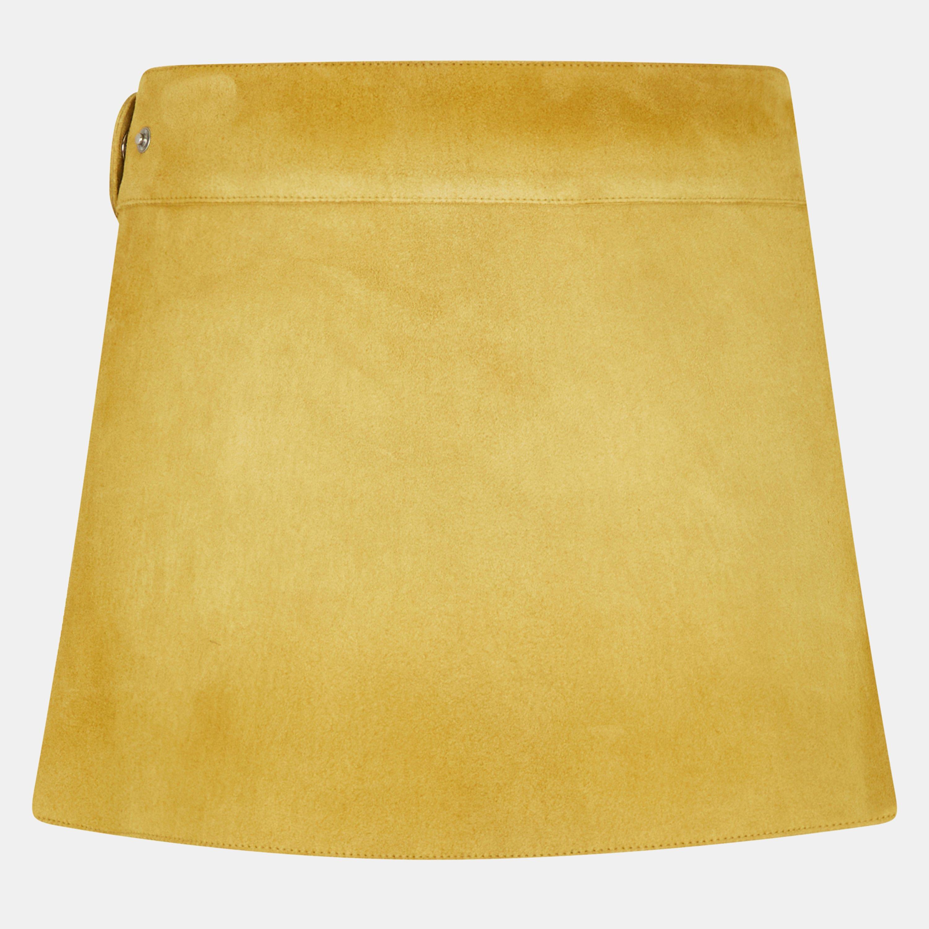 Mimosa - Prada - Suede Mini Skirt - 2
