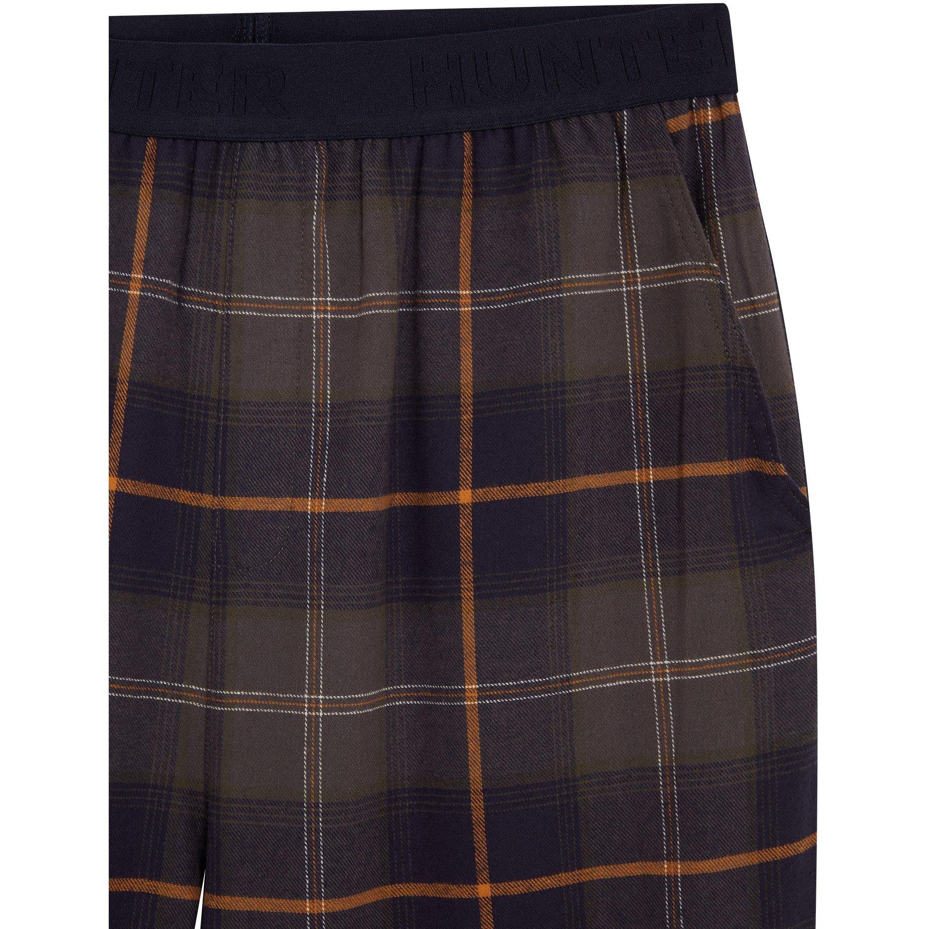 N Sky/Mult Chck - Hunter - Pyjama Set Mens - 2