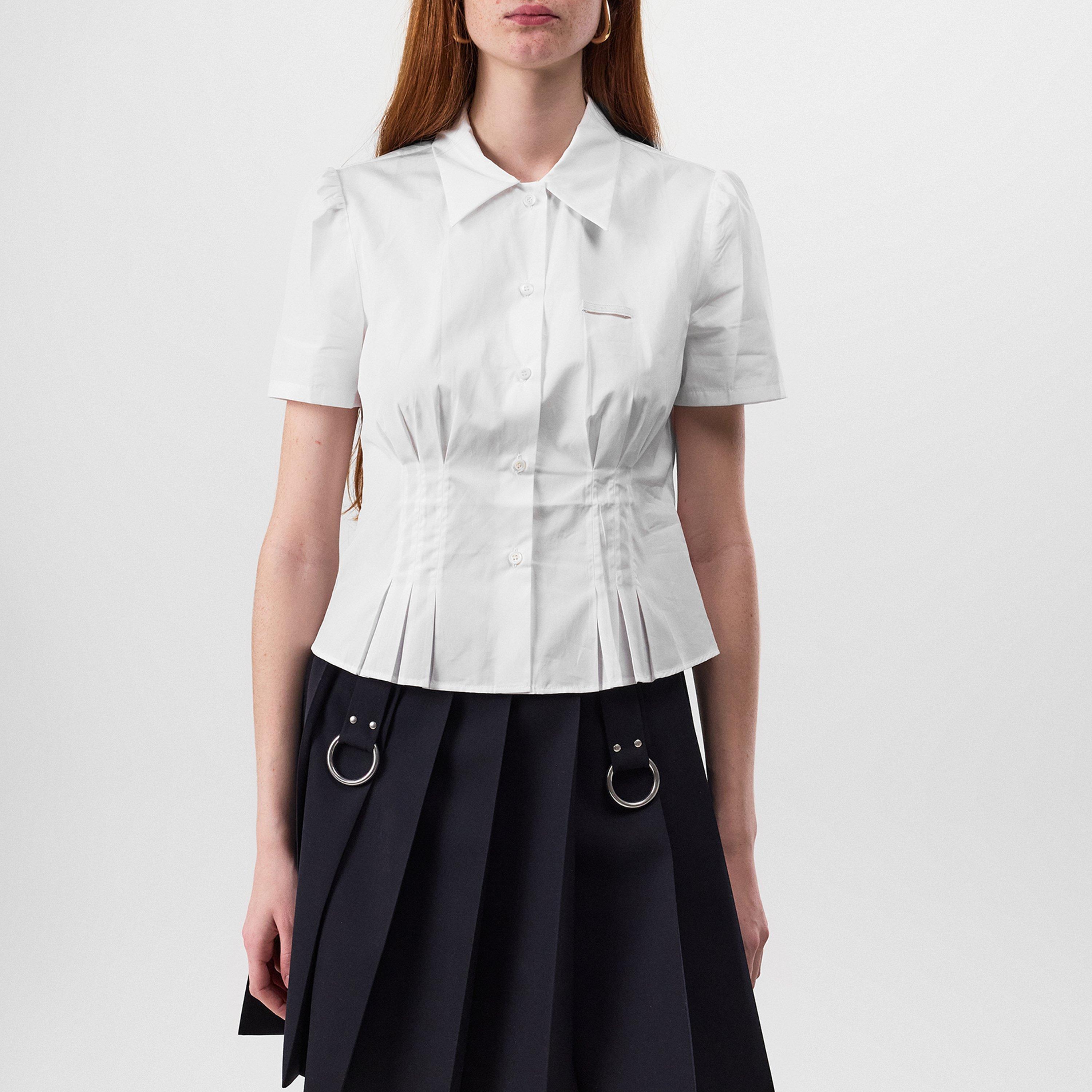 Bianco - Prada - Pleated Shirt - 3