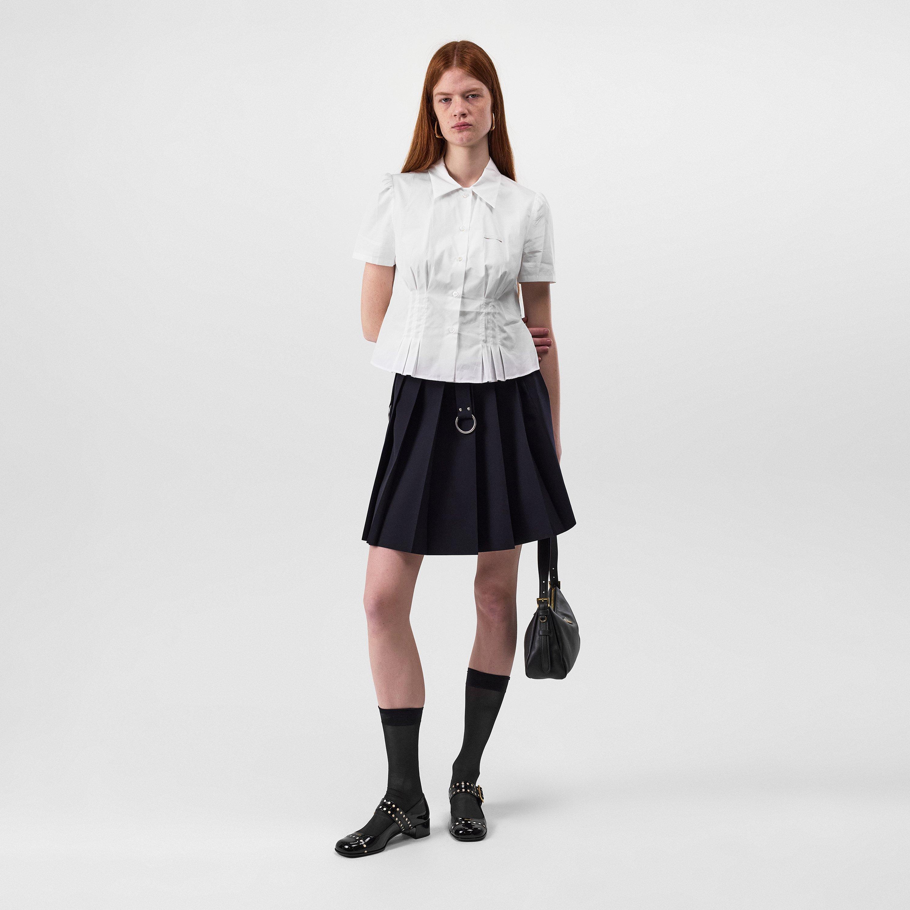 Bianco - Prada - Pleated Shirt - 5