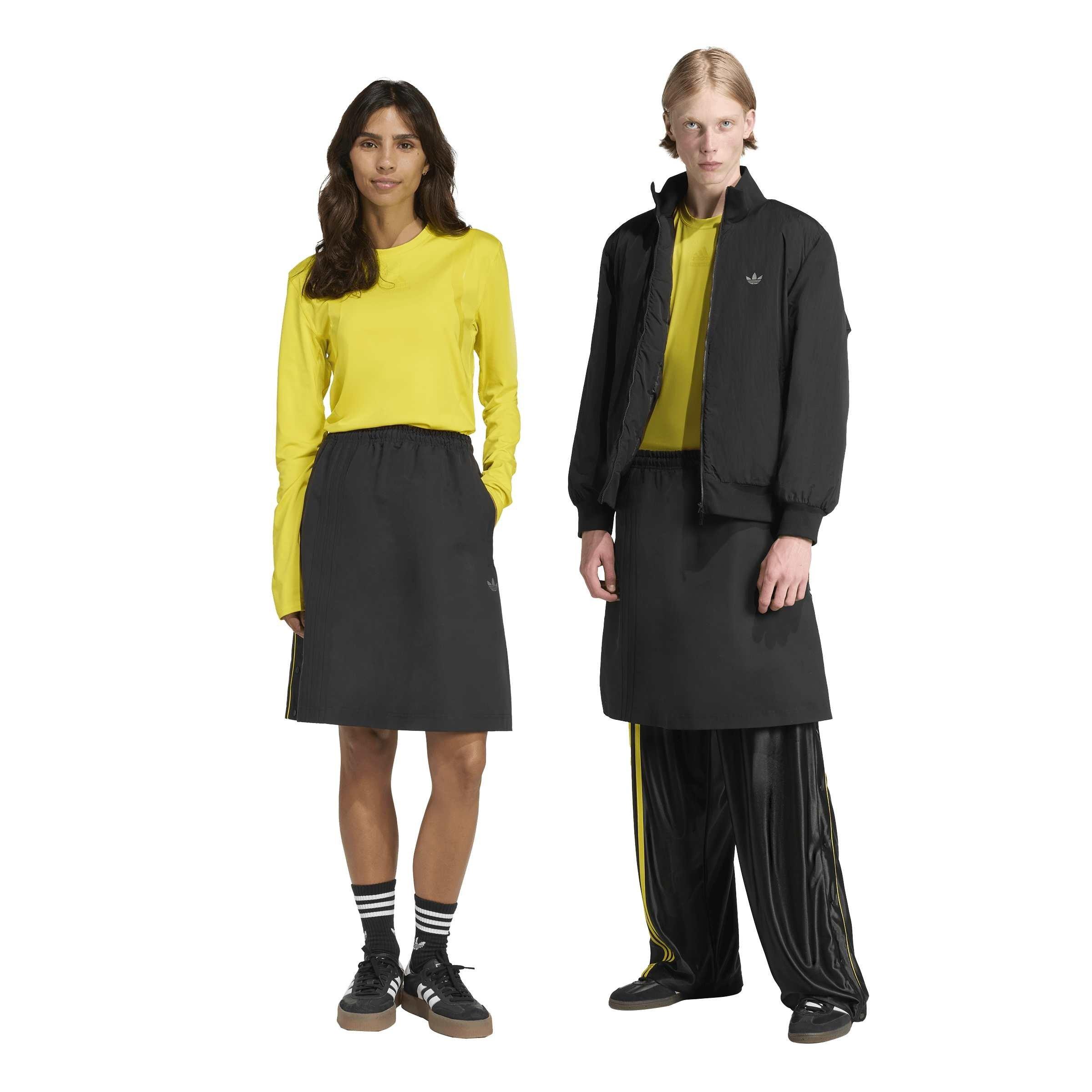 Black - adidas - Unisex 99 Jersey Mini Mid-Rise Skirt - 2