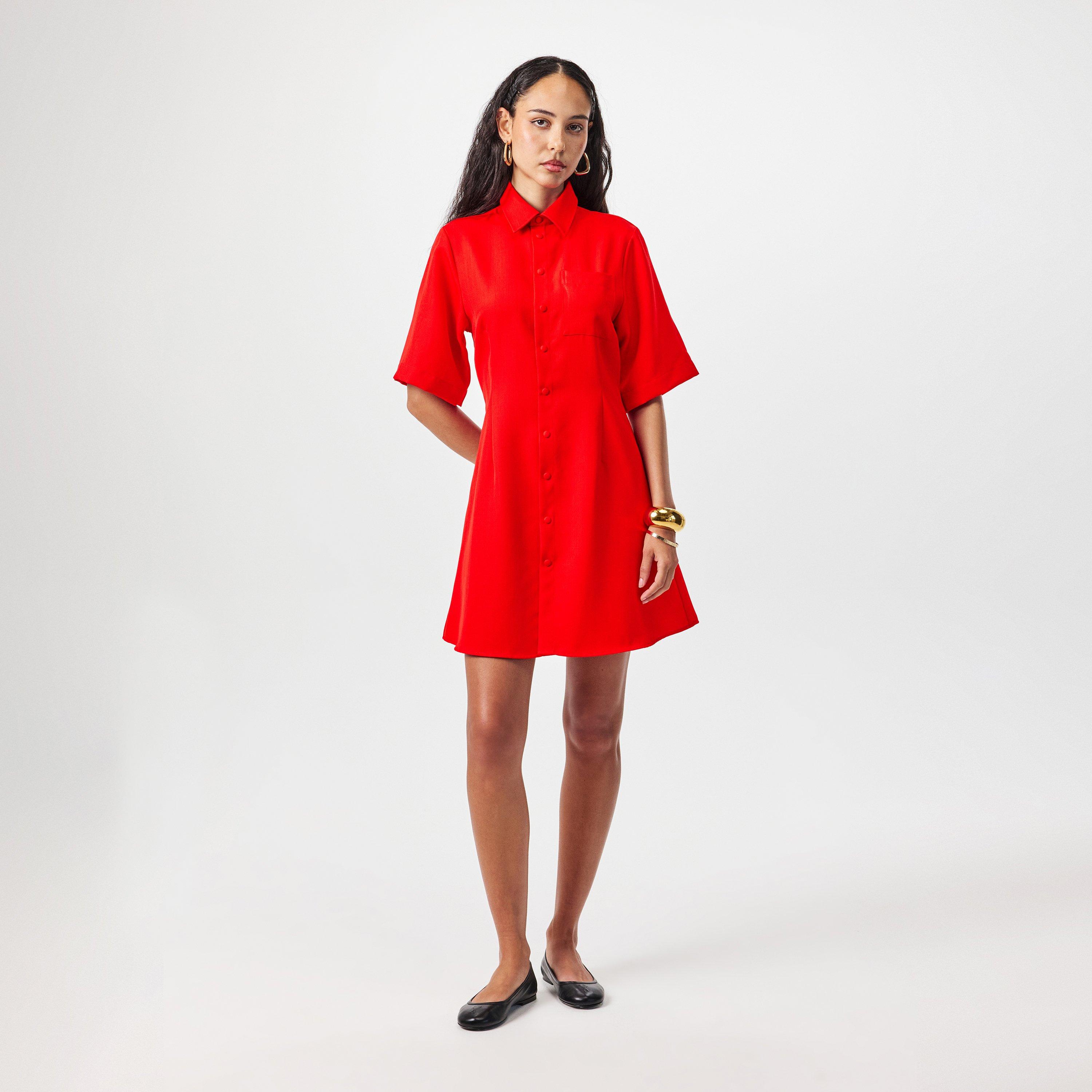 Coquelicot - Ami Paris - Women's Mini Dress - 6