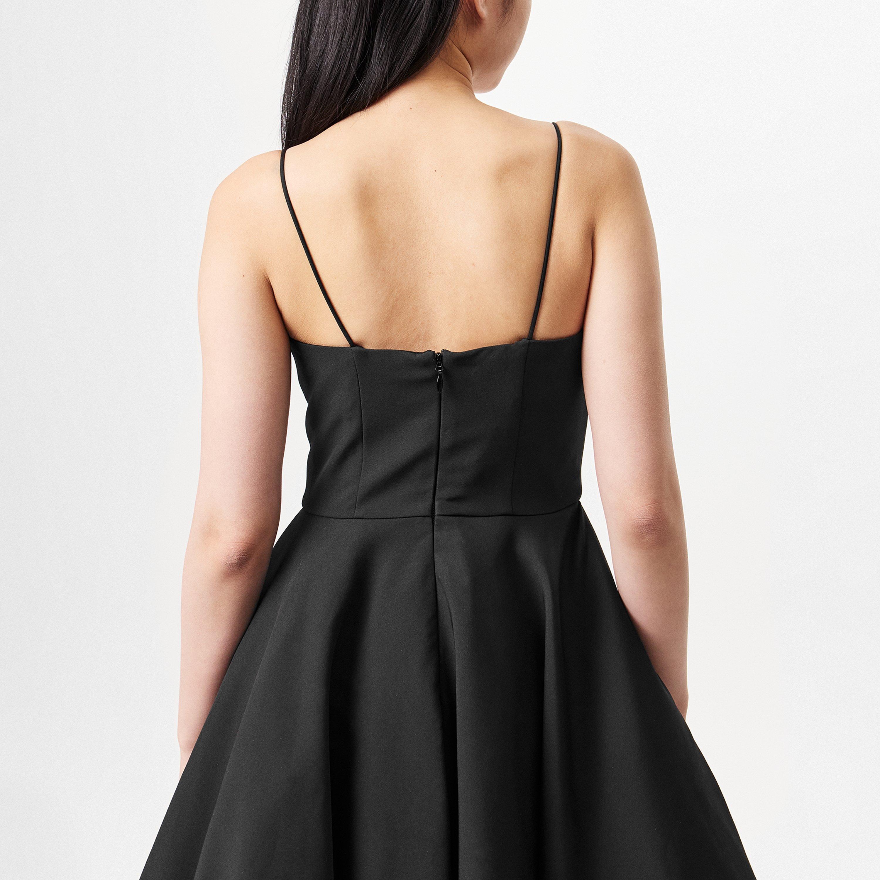 Black - Jarlo - Jones Skater Midi Dress - 4