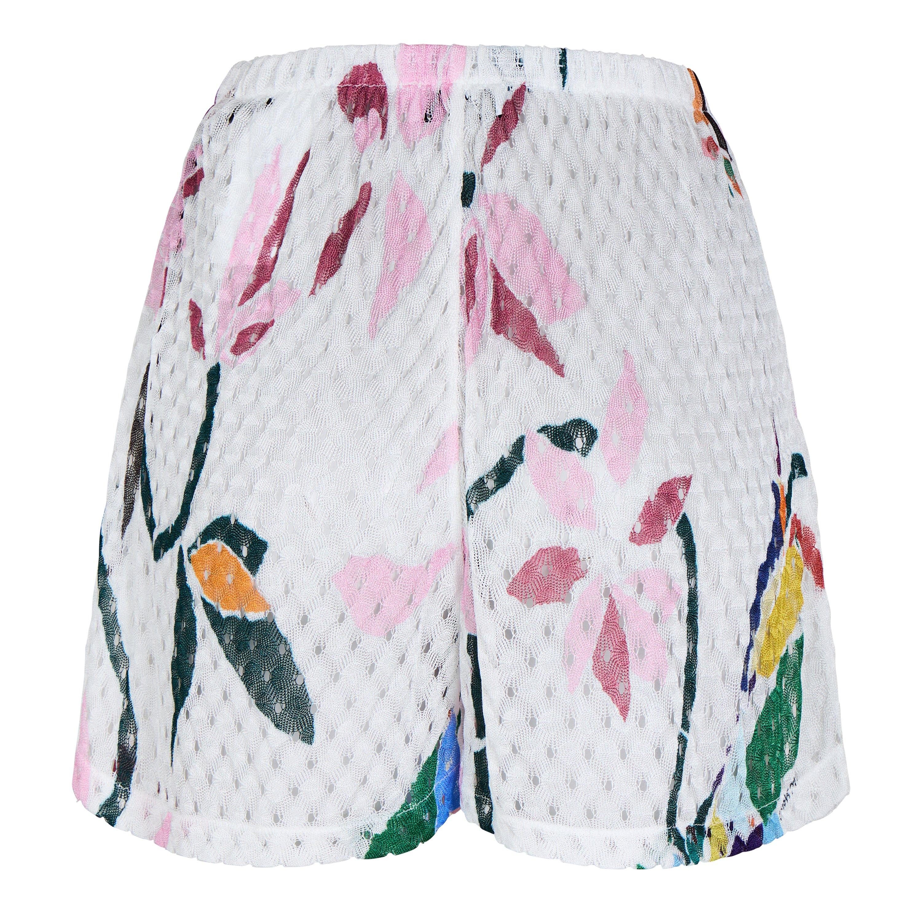 Multi - Missoni - Women's Raschel Knitted Shorts - 2