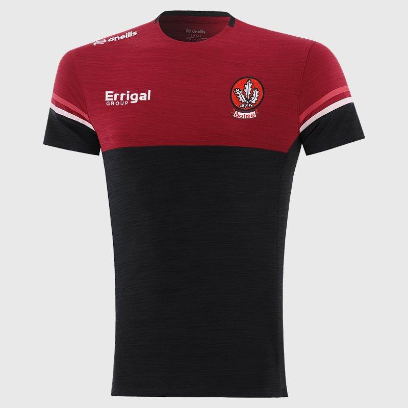 Blk/Salsa/Red - ONeills - ONeills Derry Sedona T-Shirt Senior - 1