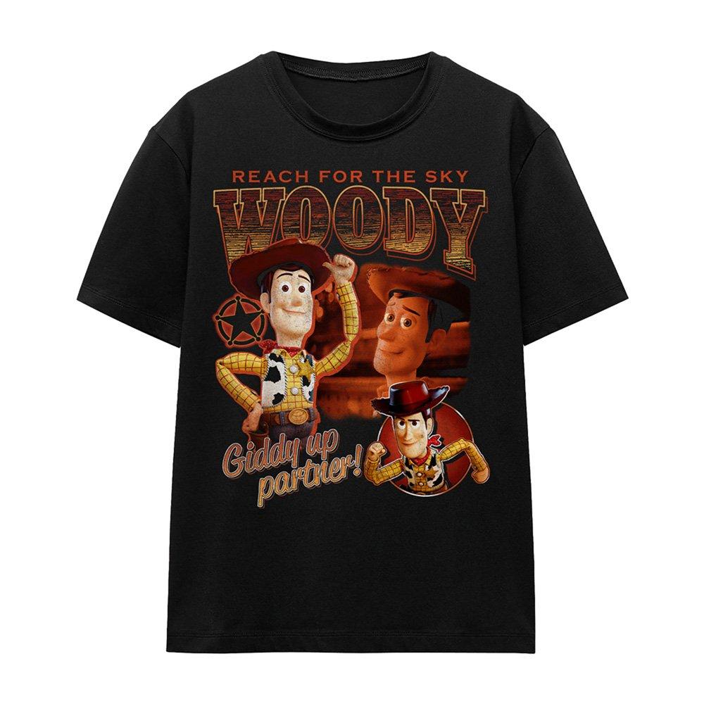 Black - Disney - Toy Story Sheriff Woody Homage T Shirt Black - 4