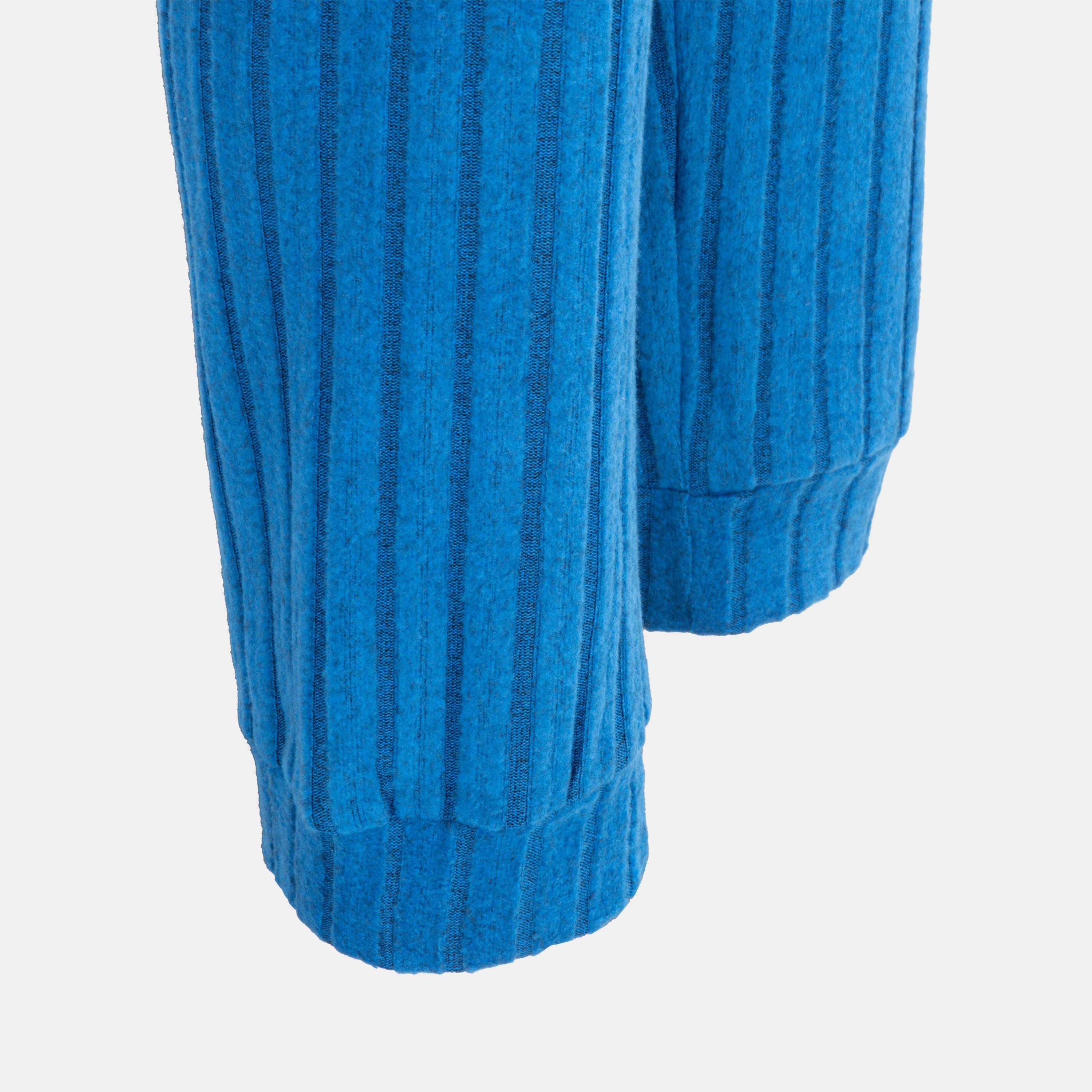Blue - Miso - Short Sleeve Pajamas Set Ladies - 4
