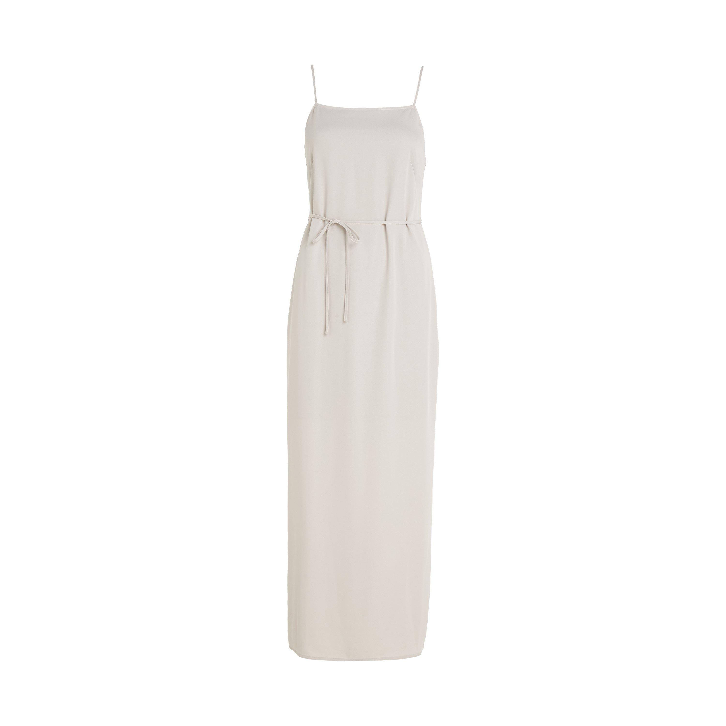 Silver Gray - Calvin Klein - Midi Slip Dress - 1