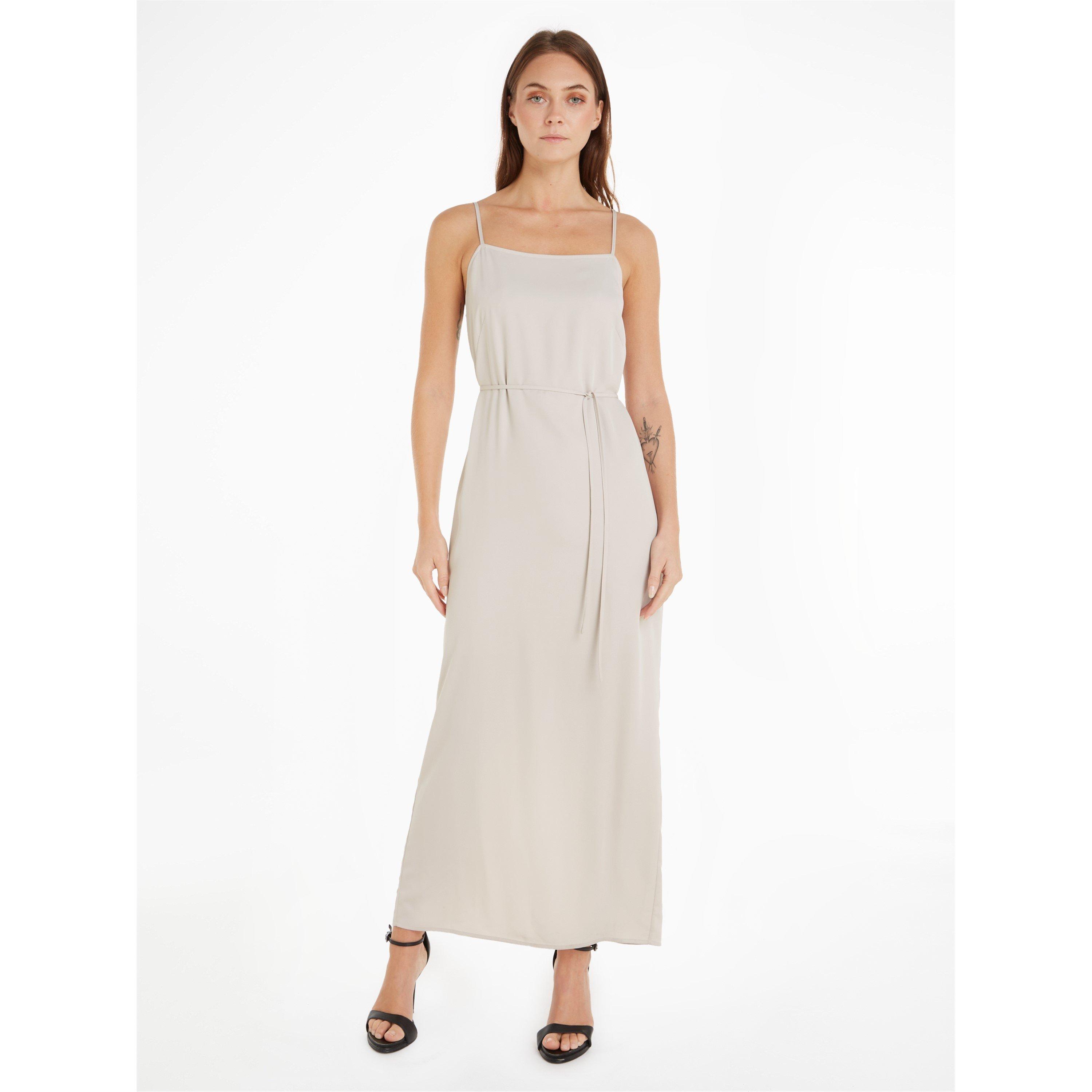 Silver Gray - Calvin Klein - Midi Slip Dress - 2