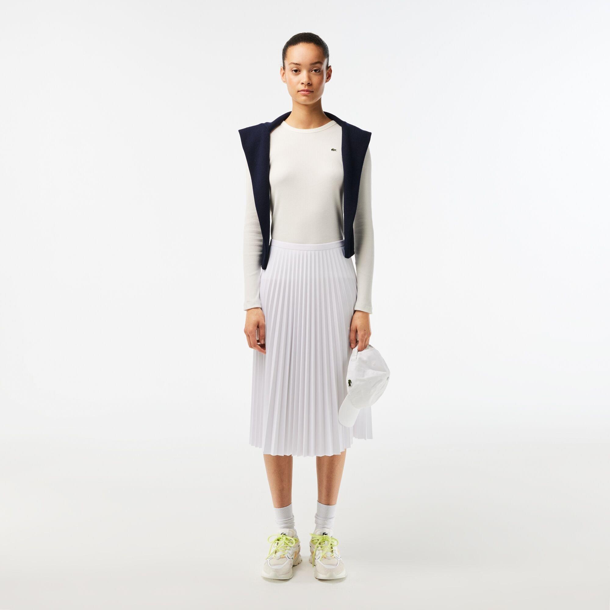 White - Lacoste - Lacoste Skirt Ld99 - 6