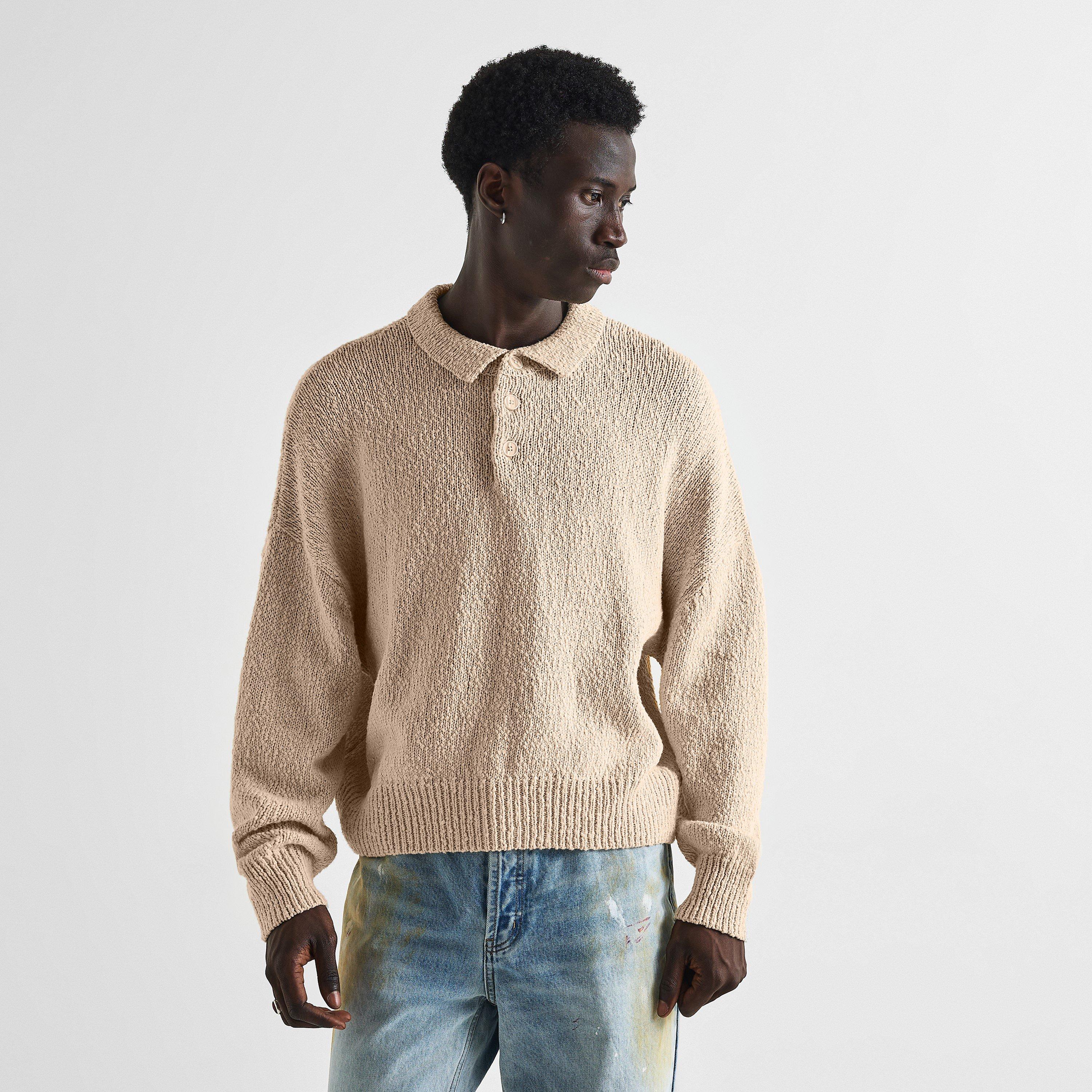 Vintage White - Cole Buxton - Men's Knitted Top - 3