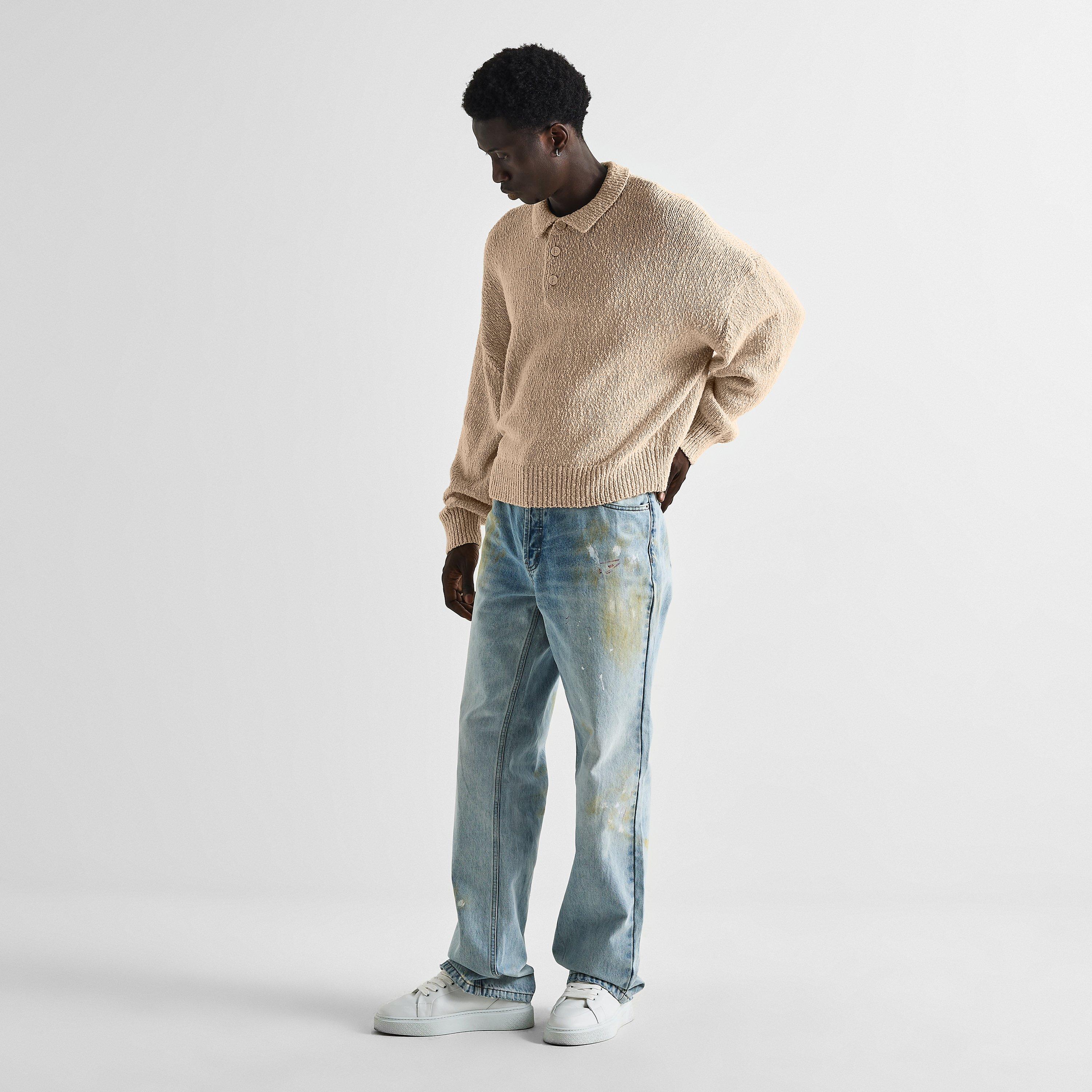 Vintage White - Cole Buxton - Men's Knitted Top - 6