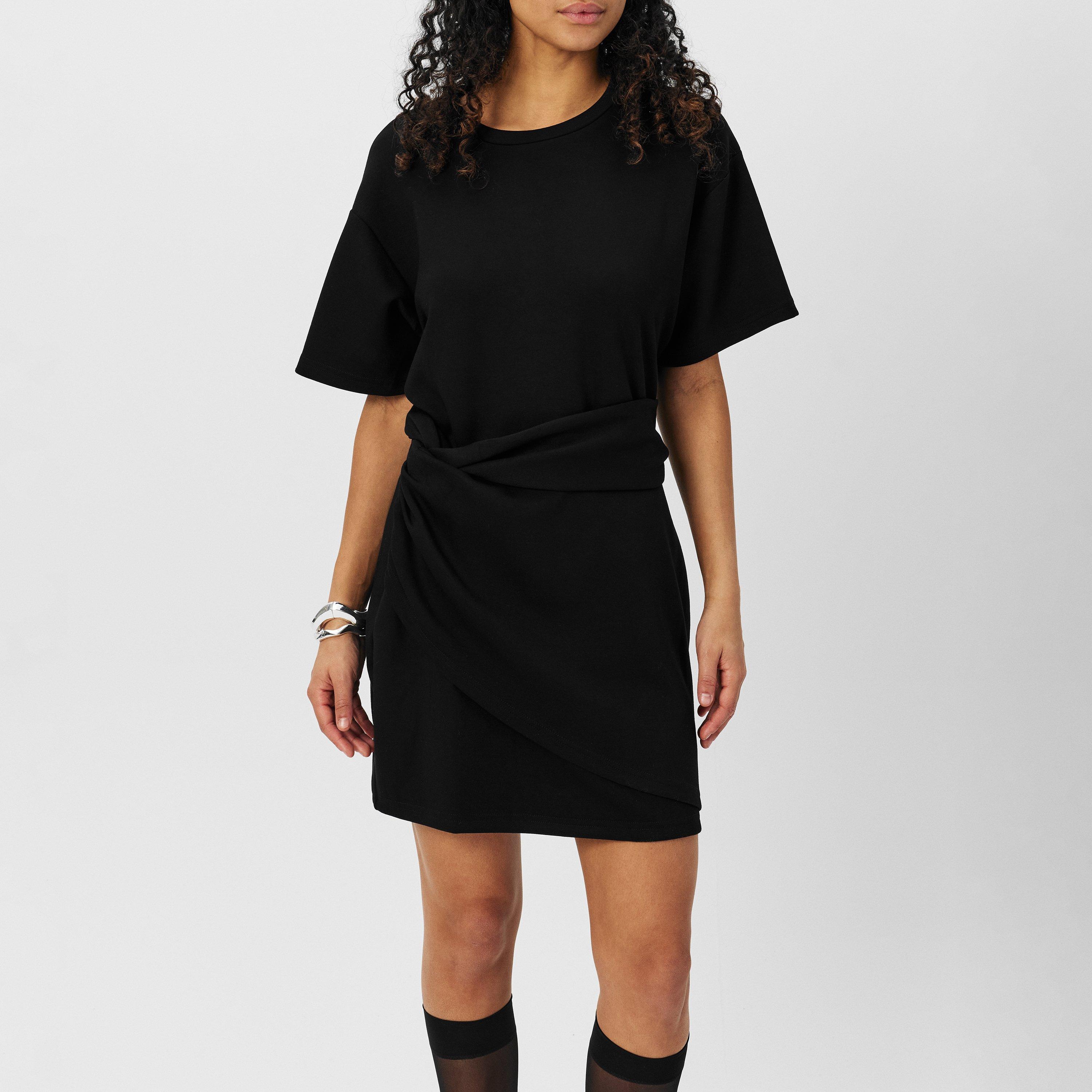 BLACK - 4th and Reckless - Women's Ruched Mini Cut Out Dress - 3