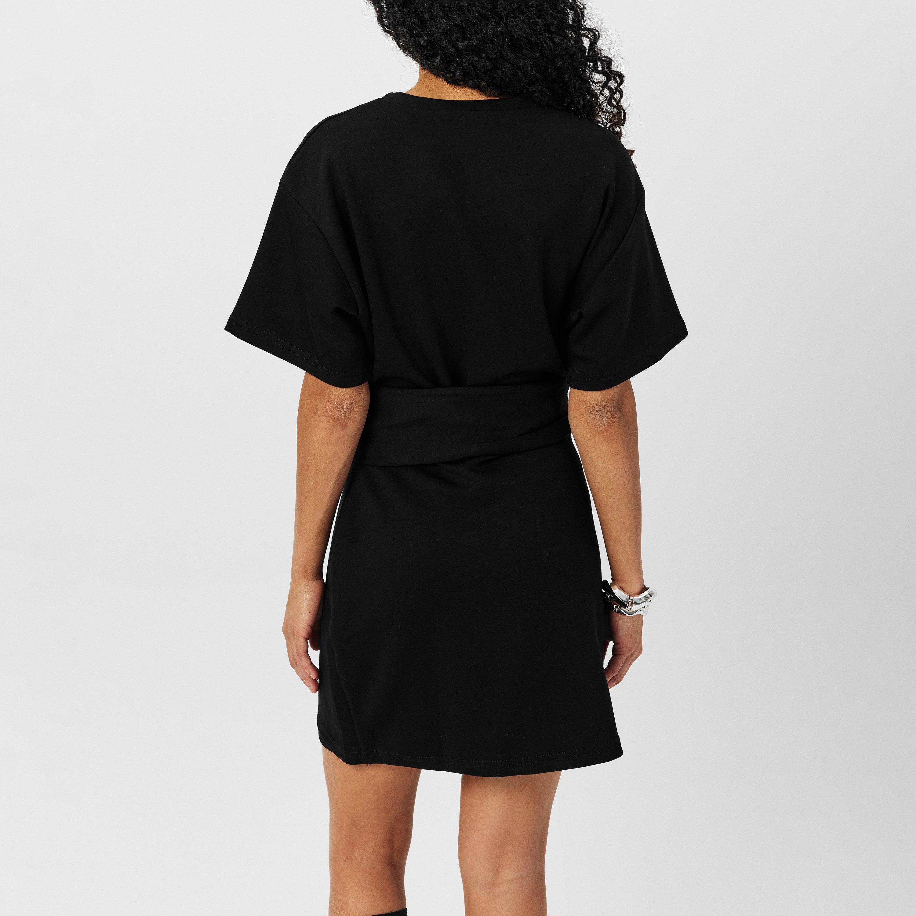 BLACK - 4th and Reckless - Women's Ruched Mini Cut Out Dress - 4