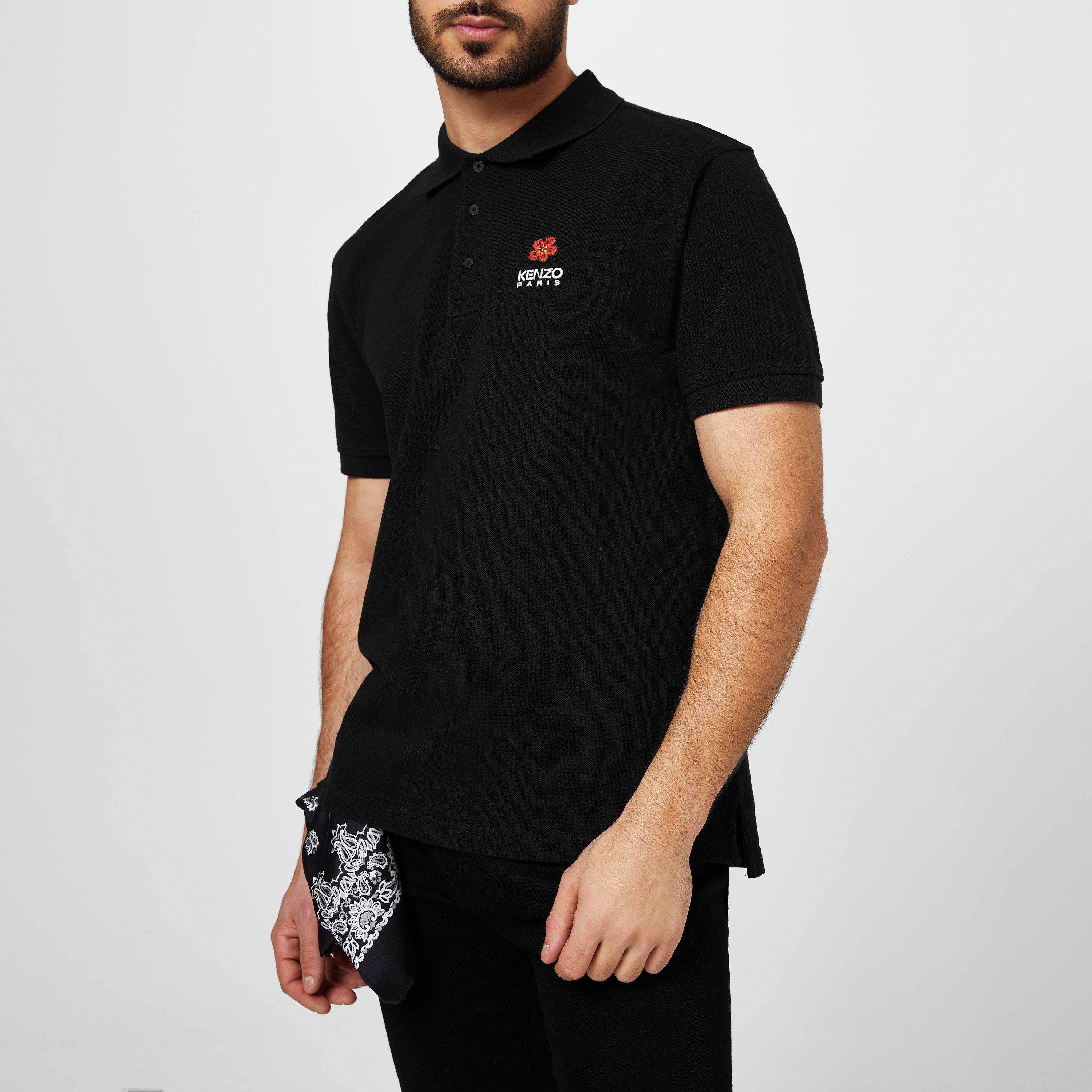 Black 99J - Kenzo - Crest Polo Shirt - 5